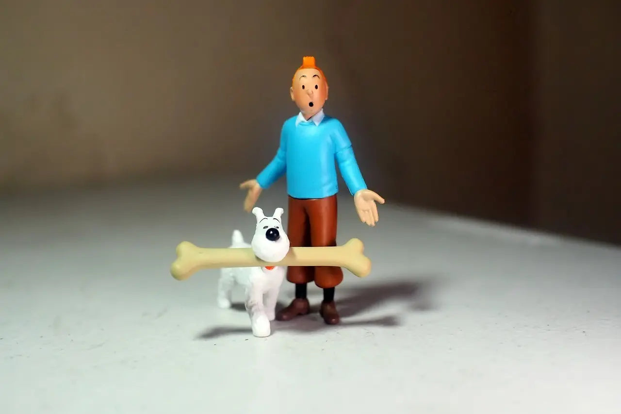Les aventures de tintin figurine