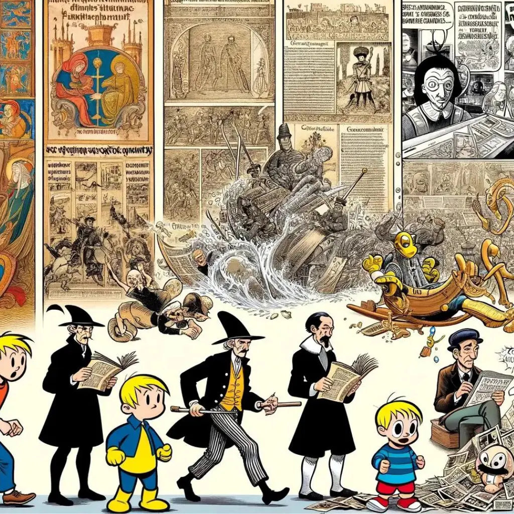 La bande dessinée : le parcours du neuvième art (partie 1)