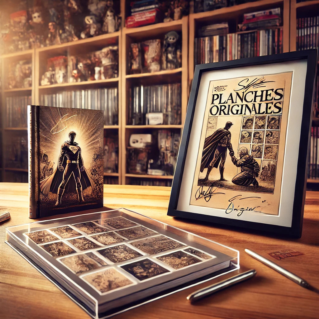 BD dédicacées et planches originales : Quels sont les objets de collection les plus recherchés ?