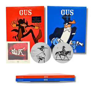 GUS T1 et T2 — duex dédicaces, signées par Blain, ex-libris tirage limité — EO