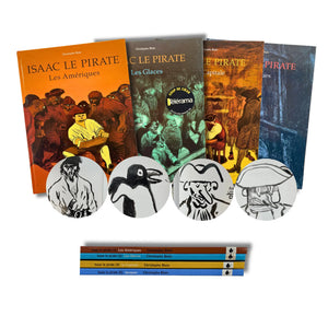 Isaac le Pirate – T.1 T.2 T.4 T.5, dédicaces, signées par Blain - EO
