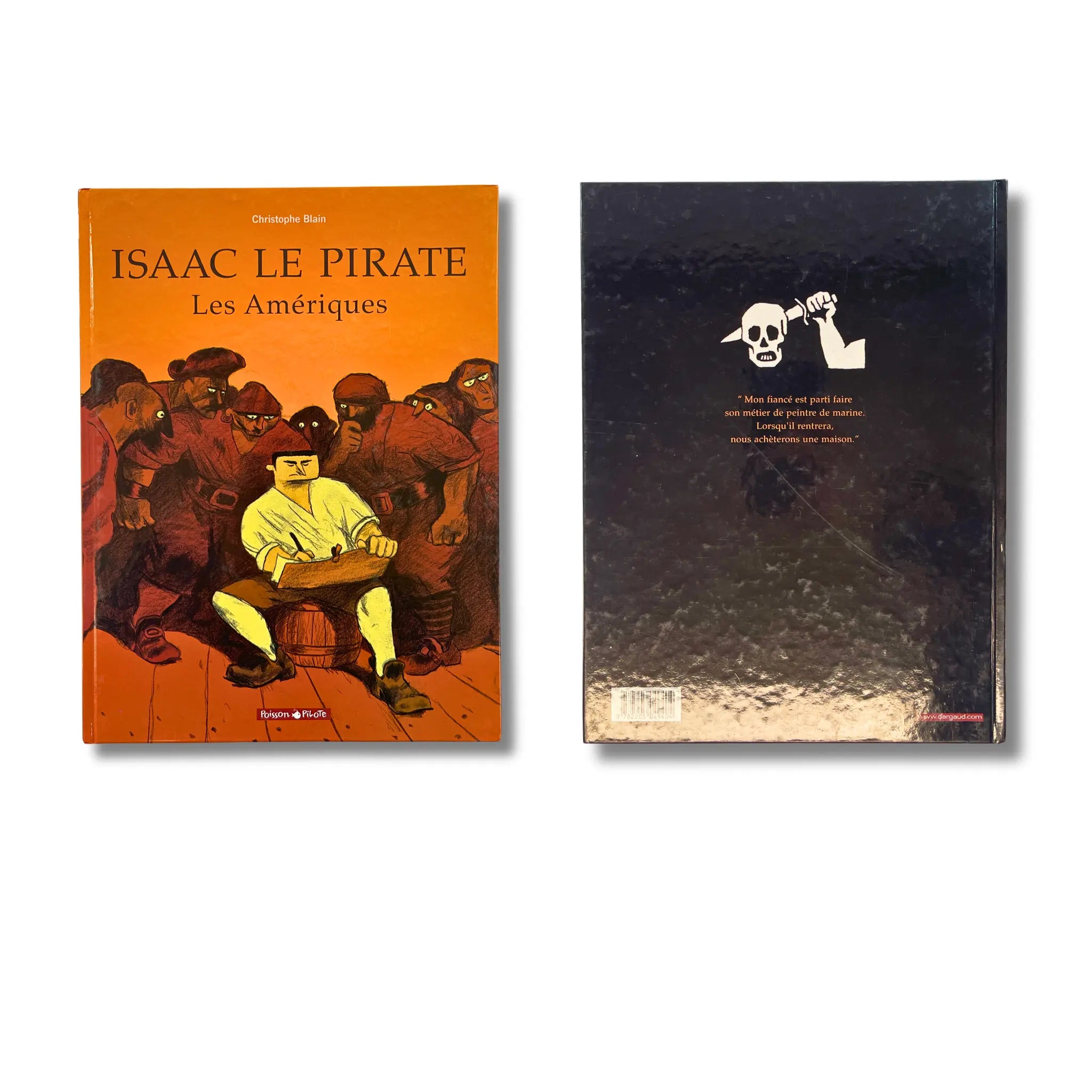 Isaac le Pirate – T.1 T.2 T.4 T.5, dédicaces, signées par Blain - EO