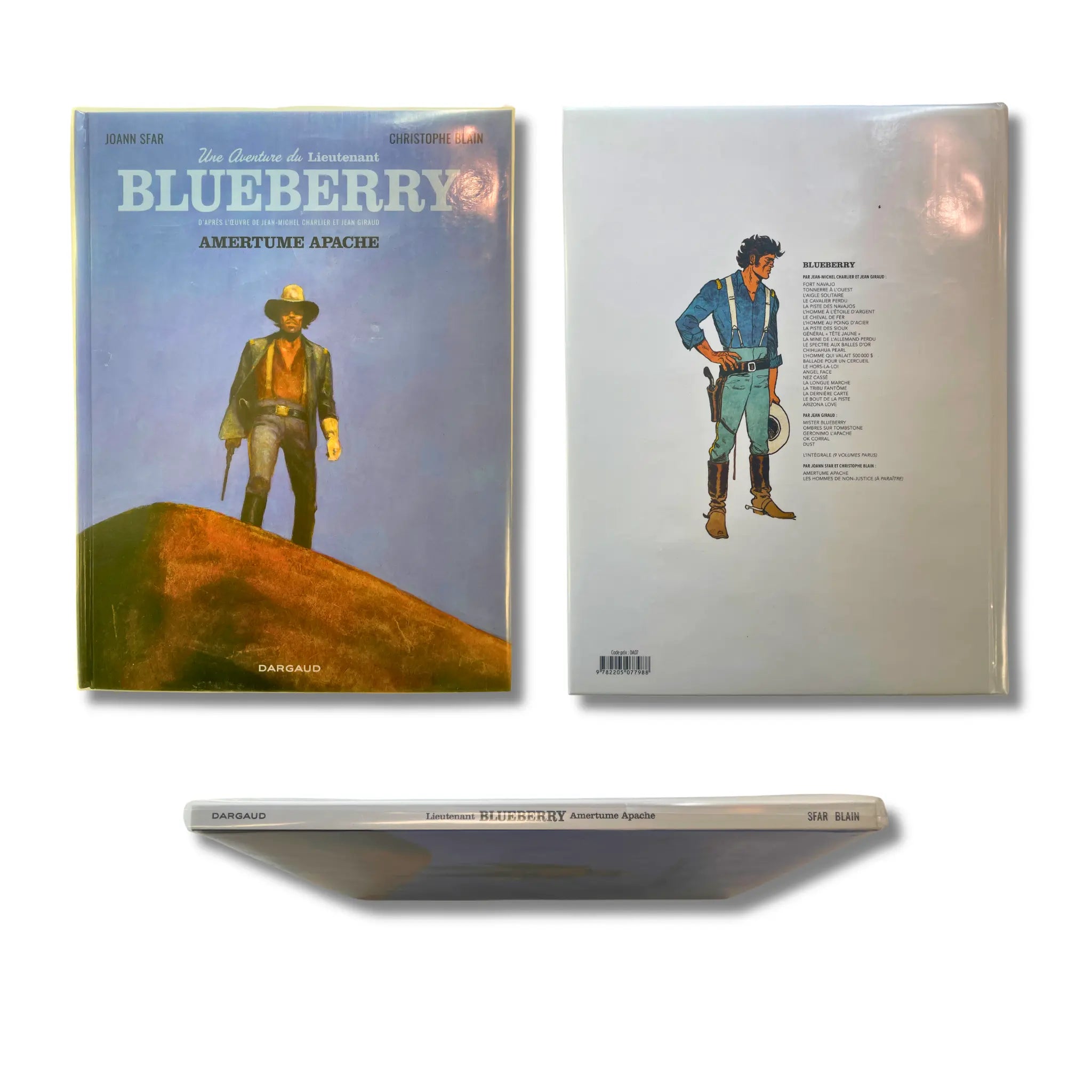 Une aventure du Lieutenant Blueberry T1,dédicace Blain, ex-libris tirage limité - EO