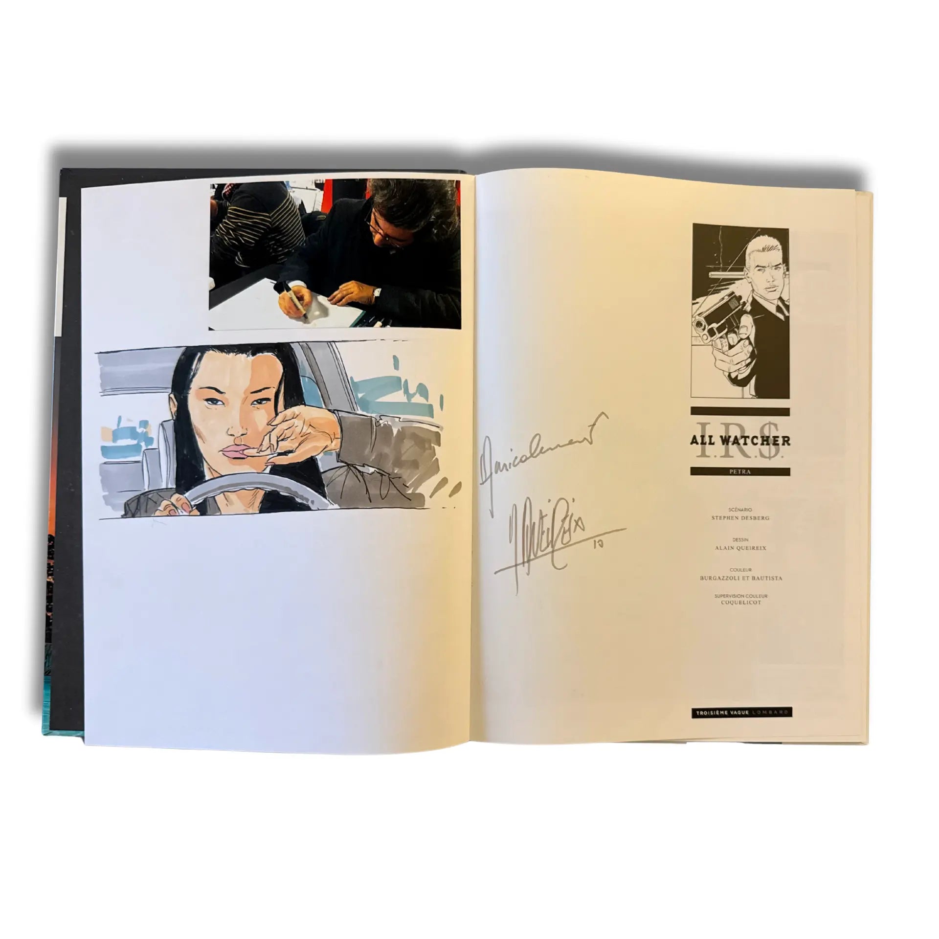 All Watcher I.R.$ - Dédicace colorée  : Queireix - EO 2010