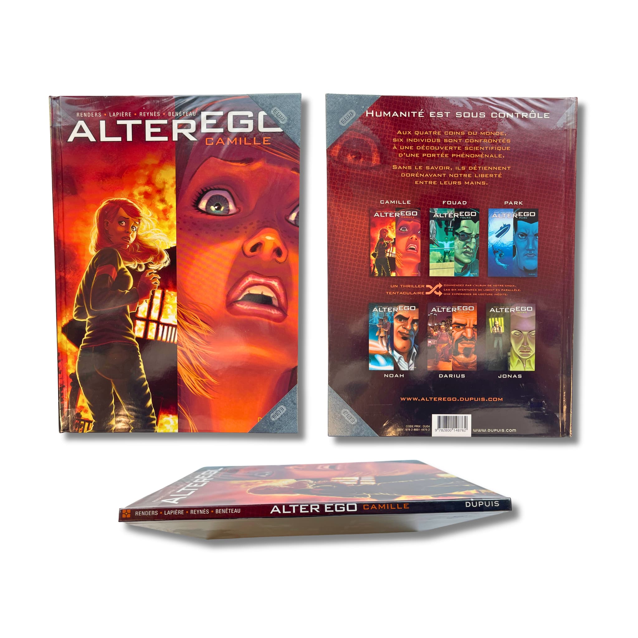 Alter Ego – Camille – dédicace signée par Reynés avec ex-libris – EO 2011