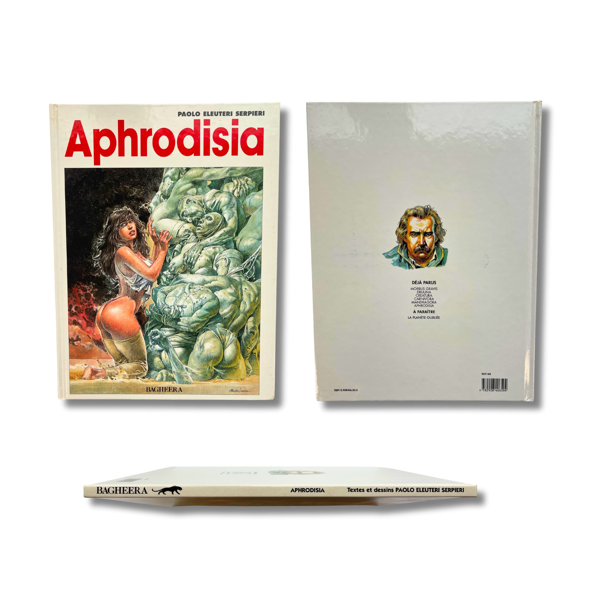 Aphrodisia, dédicace signée par Seprieri et ex-libris — EO 1997