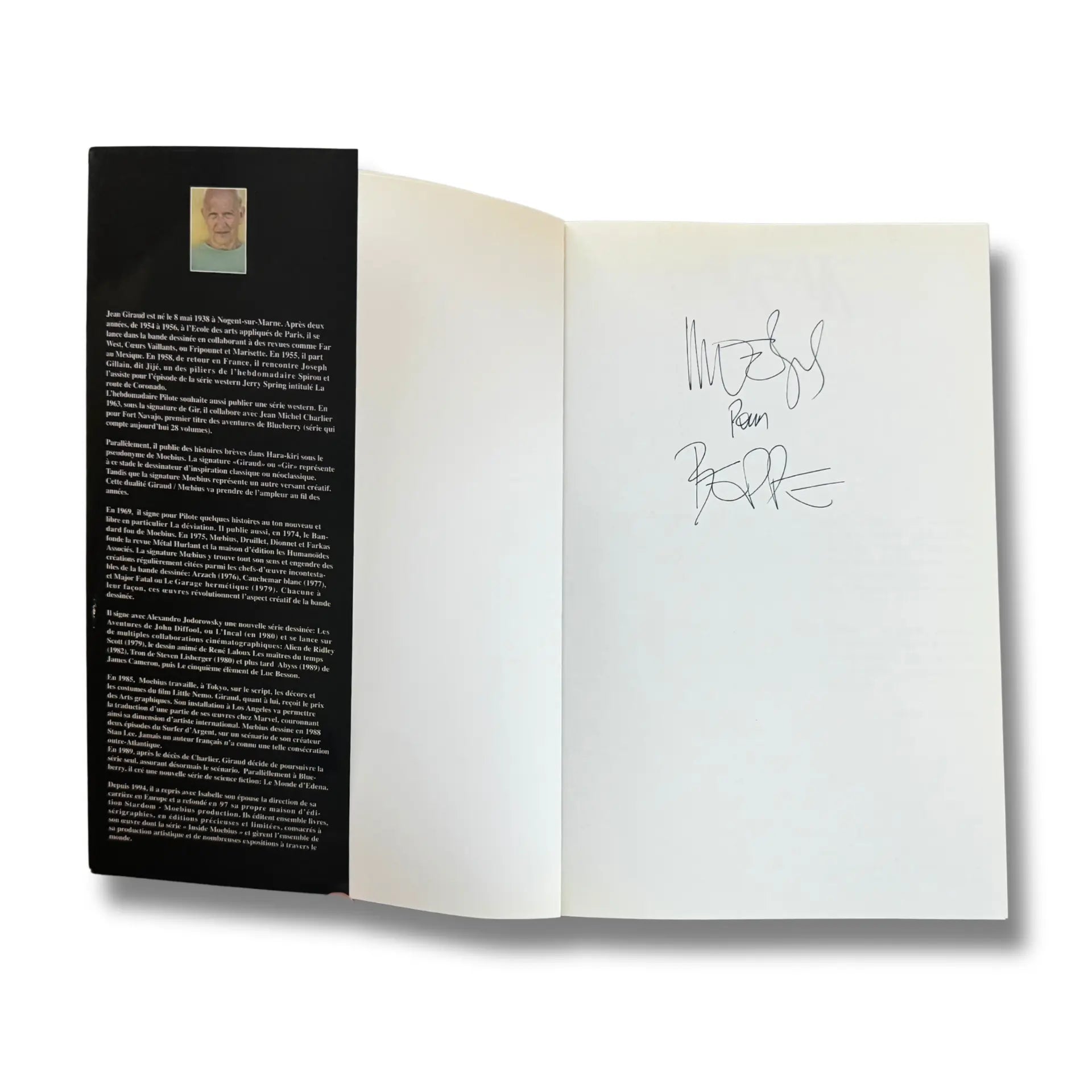 Arzak, destination Tassili tome 1 - Dédicace de moebius - Édition collector à 500 exemplaires