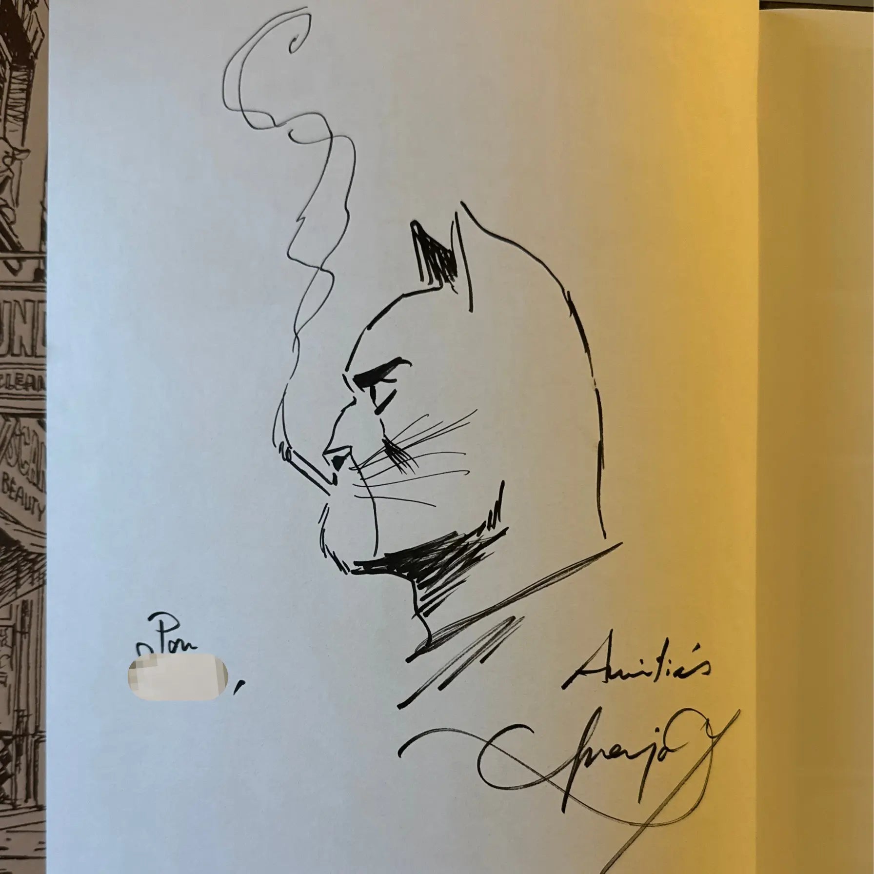 Blacksad, coffret T1 à T3  - Dédicace de Juanjo Guarnido avec Affiche signé  1/200 + ex-libris  - 2010