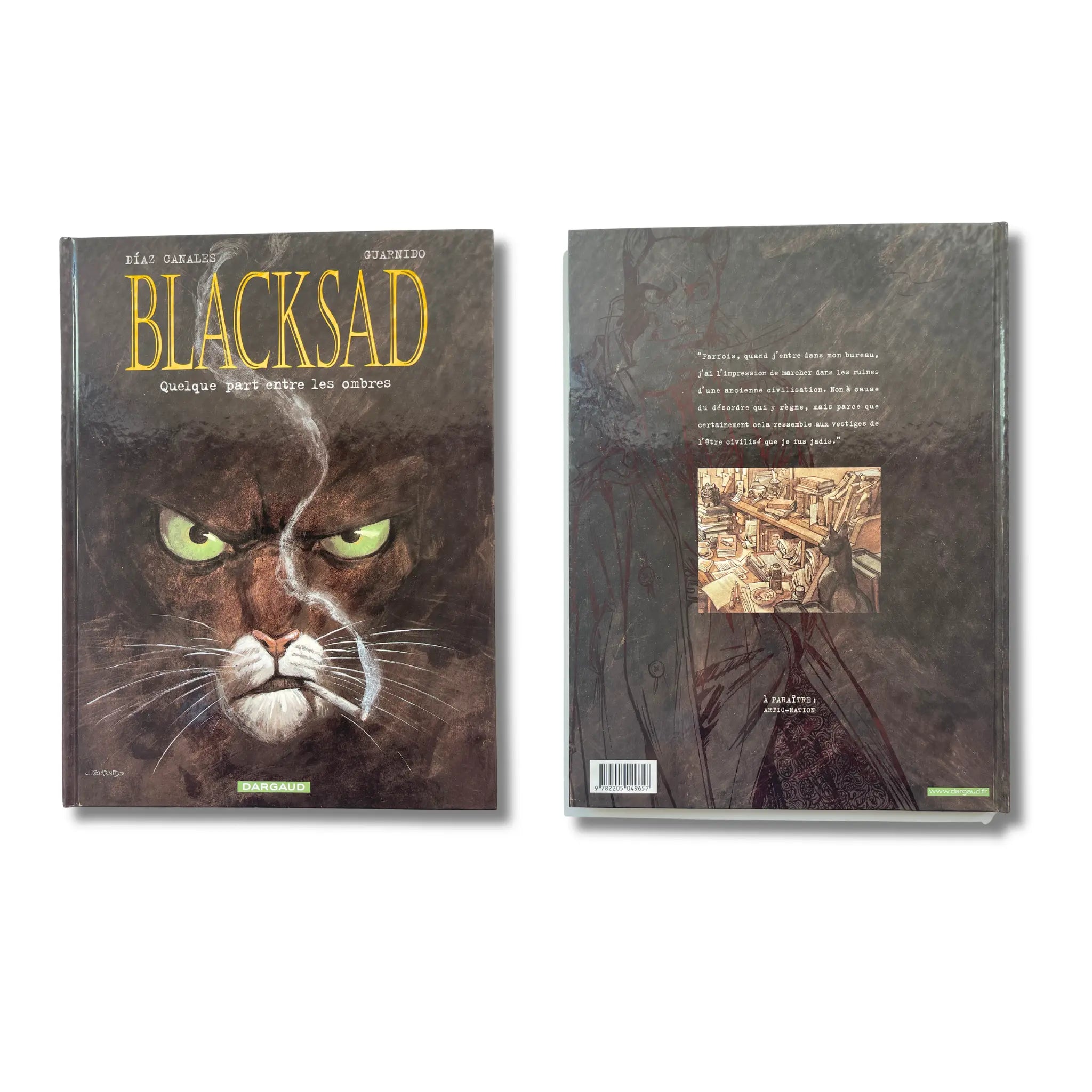 Blacksad – T. 1 à 7 – Série complète, avec jeu d’enquête – Guarnido – EO 2000-2021