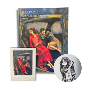 Vitesse moderne — dédicace, signée par Blutch et ex-libris tirage limité — EO 2002