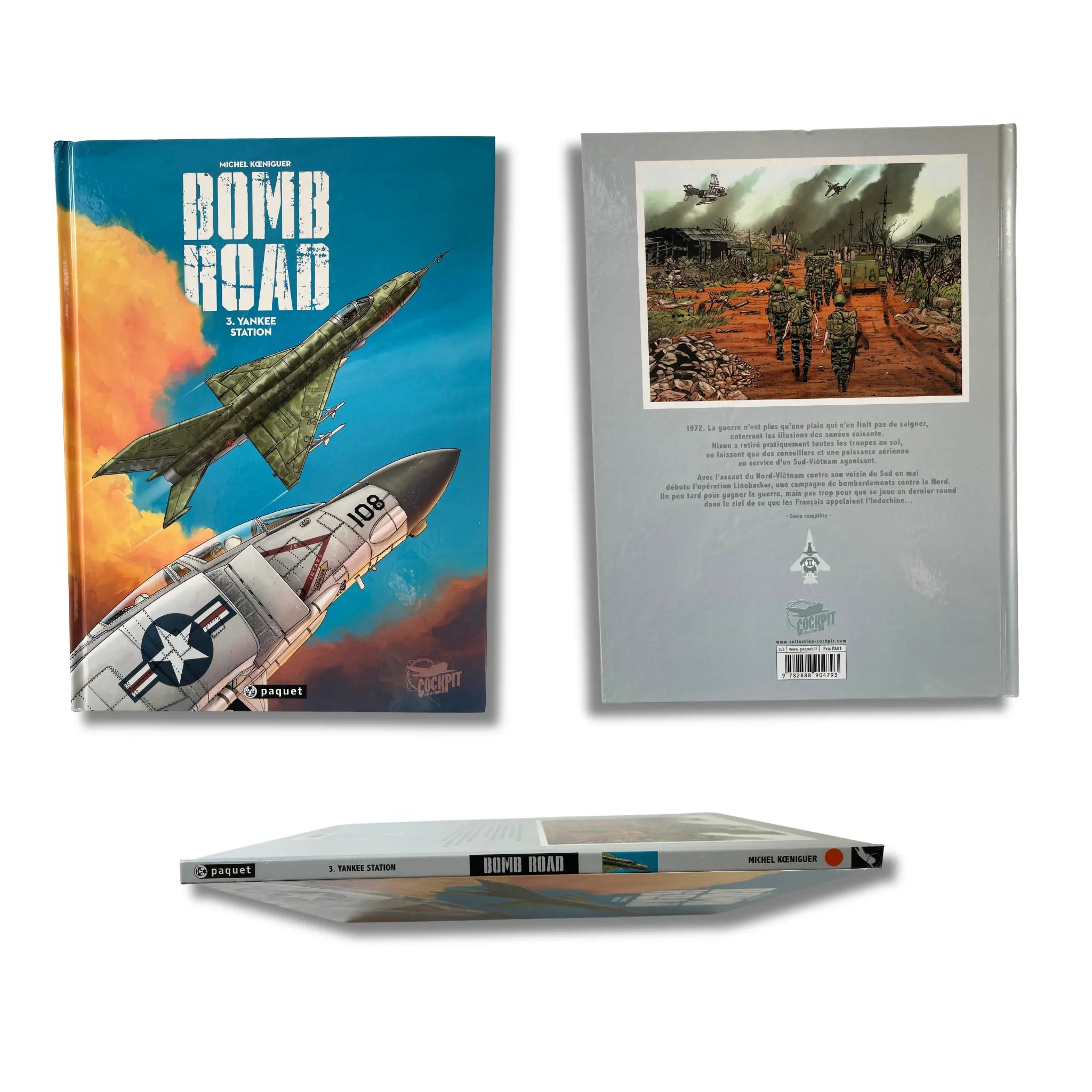 Bomb Road - 3. Yankee station - Dédicace en couleur de Michel Kœniguer - EO 2012