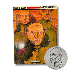 Bouche du Diable, dédicace, signée par Boucq — EO 1990