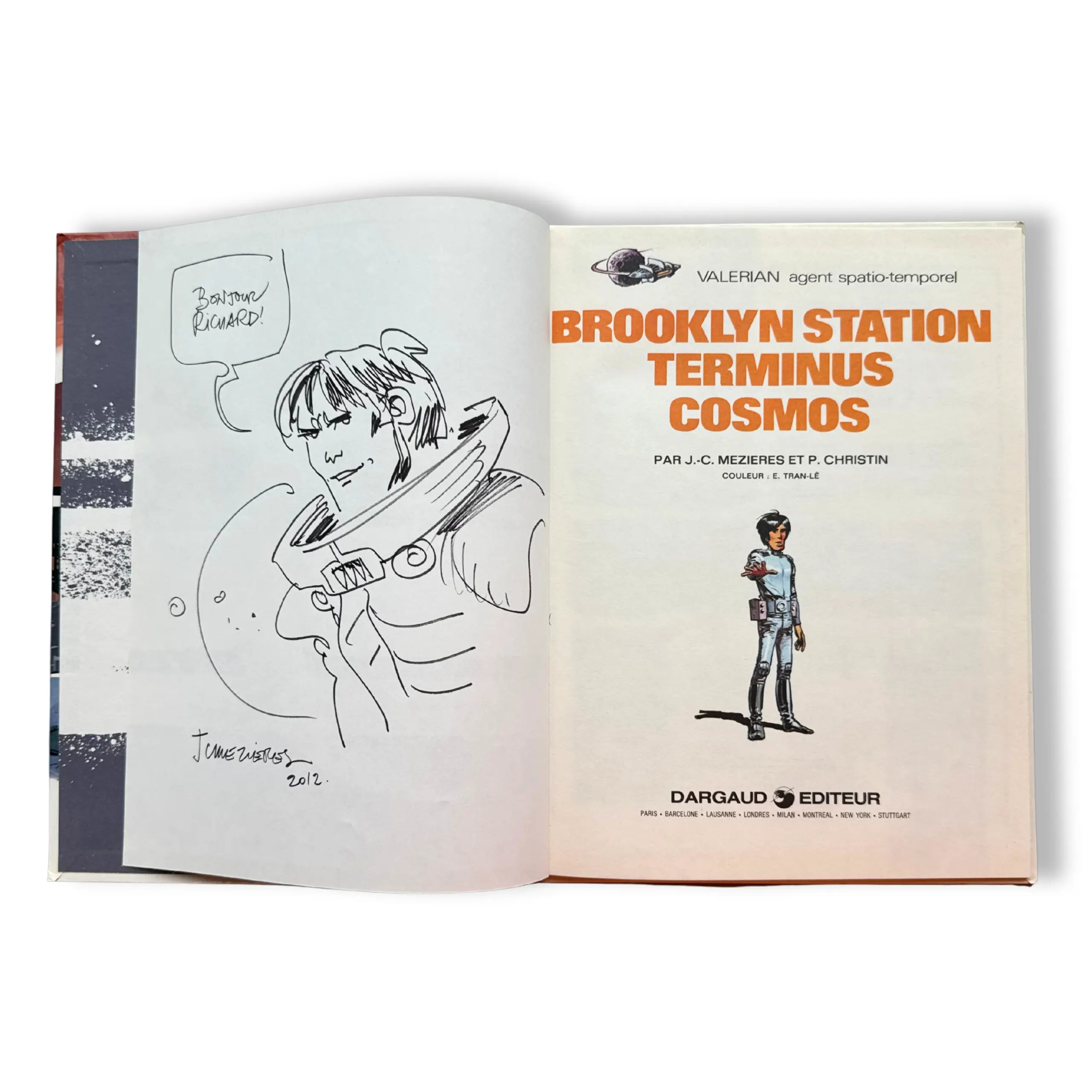 Brooklyn Station Terminus Cosmos - Dédicace de Mezieres - EO 1985