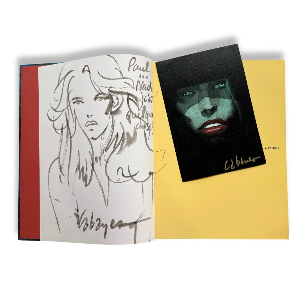 NADA, un Tirage de tête numéroté de la 777 - dédicace par Cabanes avec Ex libris signé SIGNIE