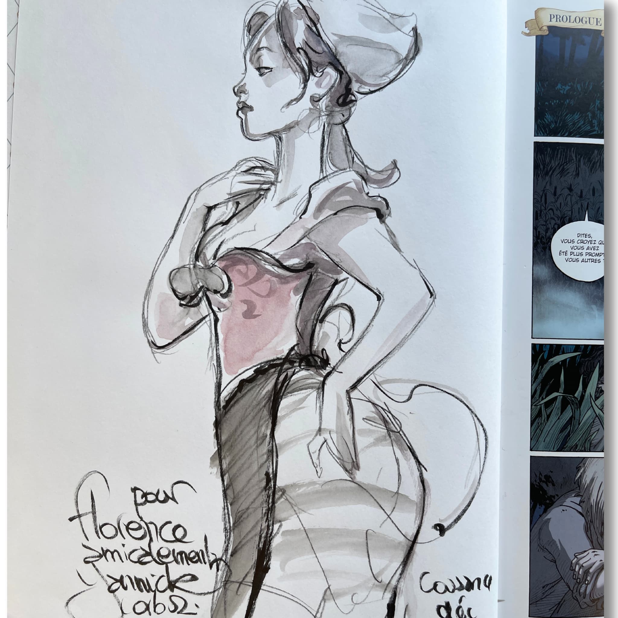 Célestin Gobe-la-Lune, dédicace de Corboz - EO 2015