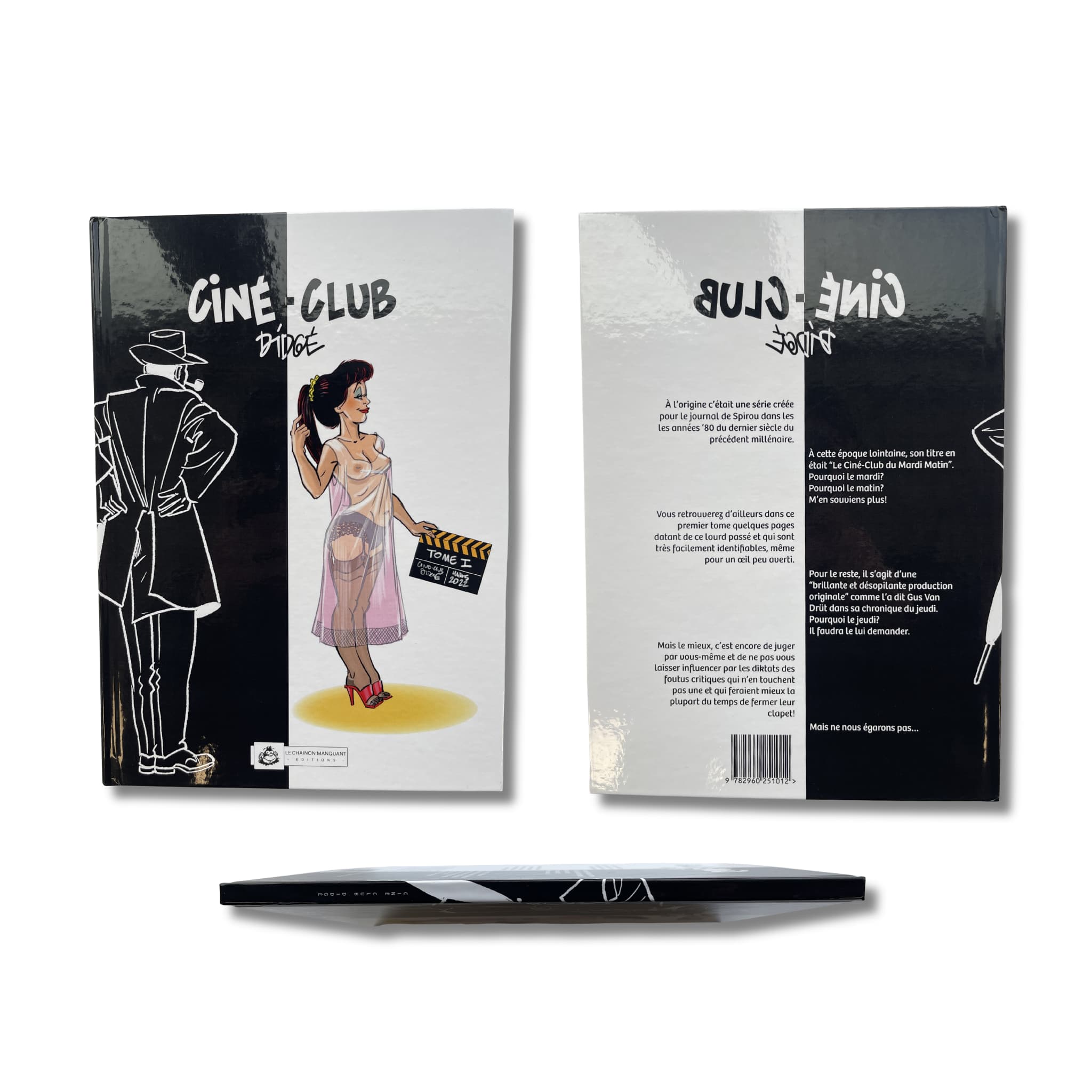 Ciné-club , dédicace en couleur, signée par Didgé — EO 2022