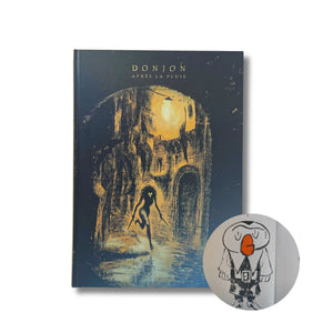 Donjon Potron-Minet - 84. Après la pluie - édition spéciale - Dédicace en couleur, signée par Christophe Blain - 2006