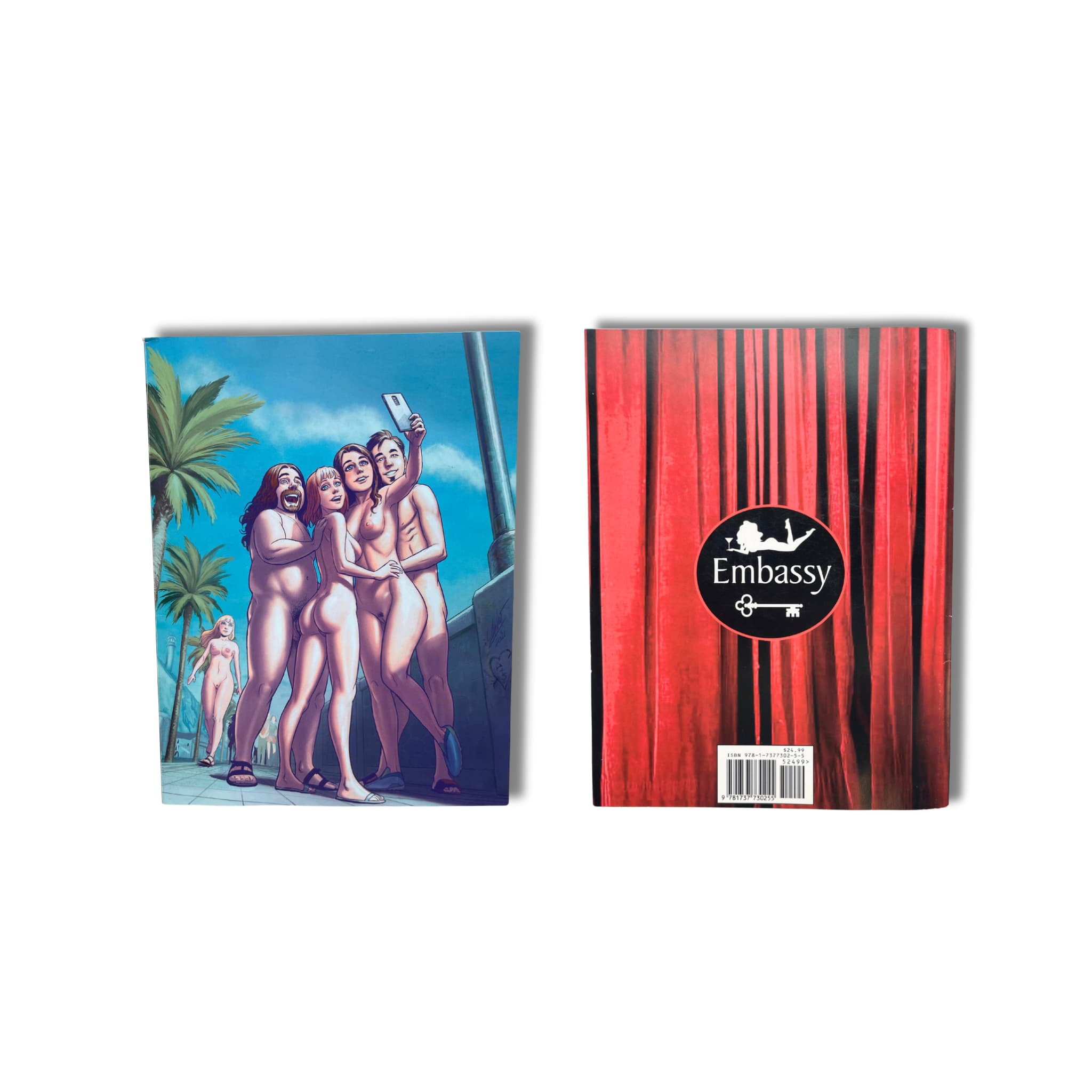 Getting close T1 et T2, 2 dédicacés en couleur par Atilio Gambedotti — EO 2023