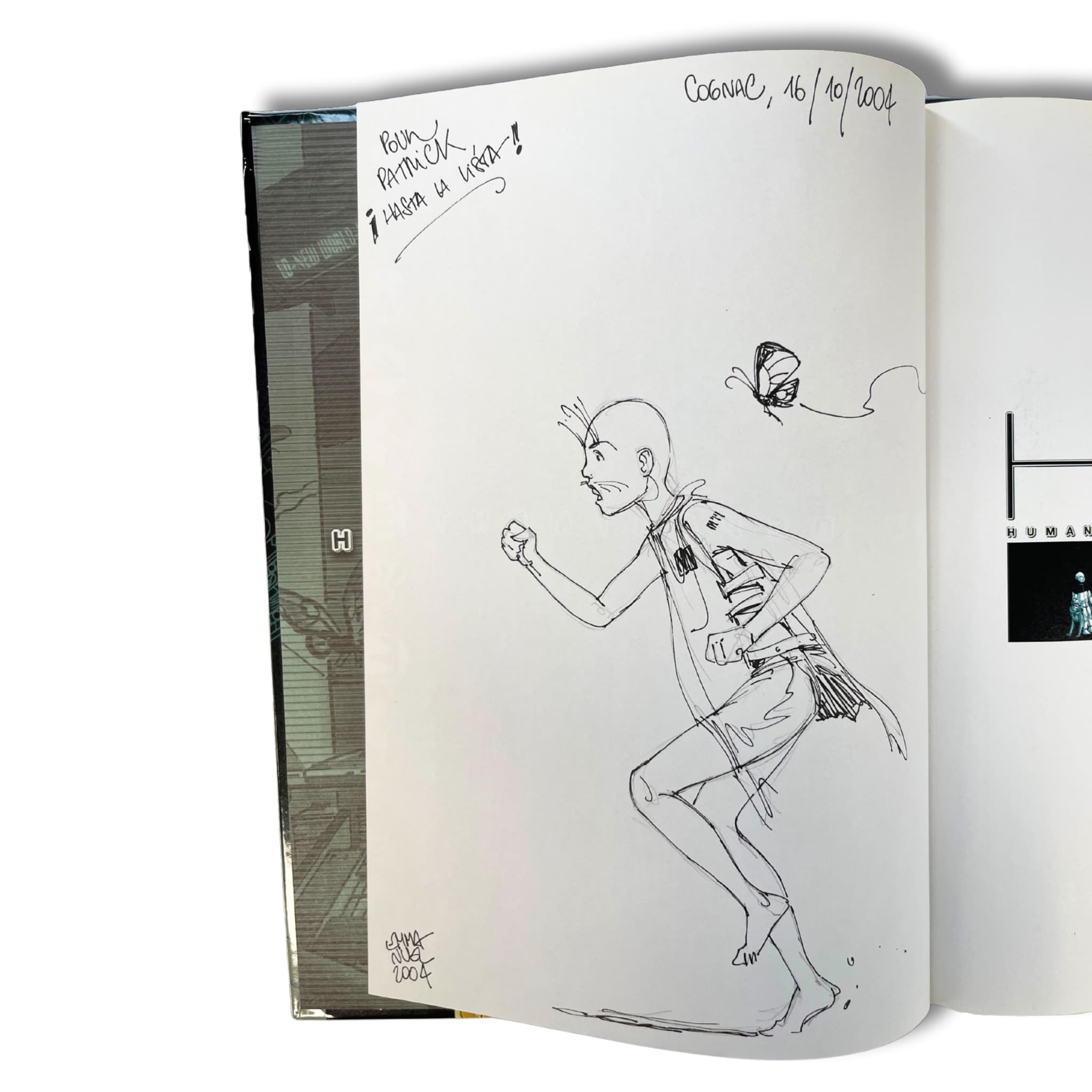 HAND Tome 1 à 3 - 2x Dédicace de Pelot  - EO 2002-05