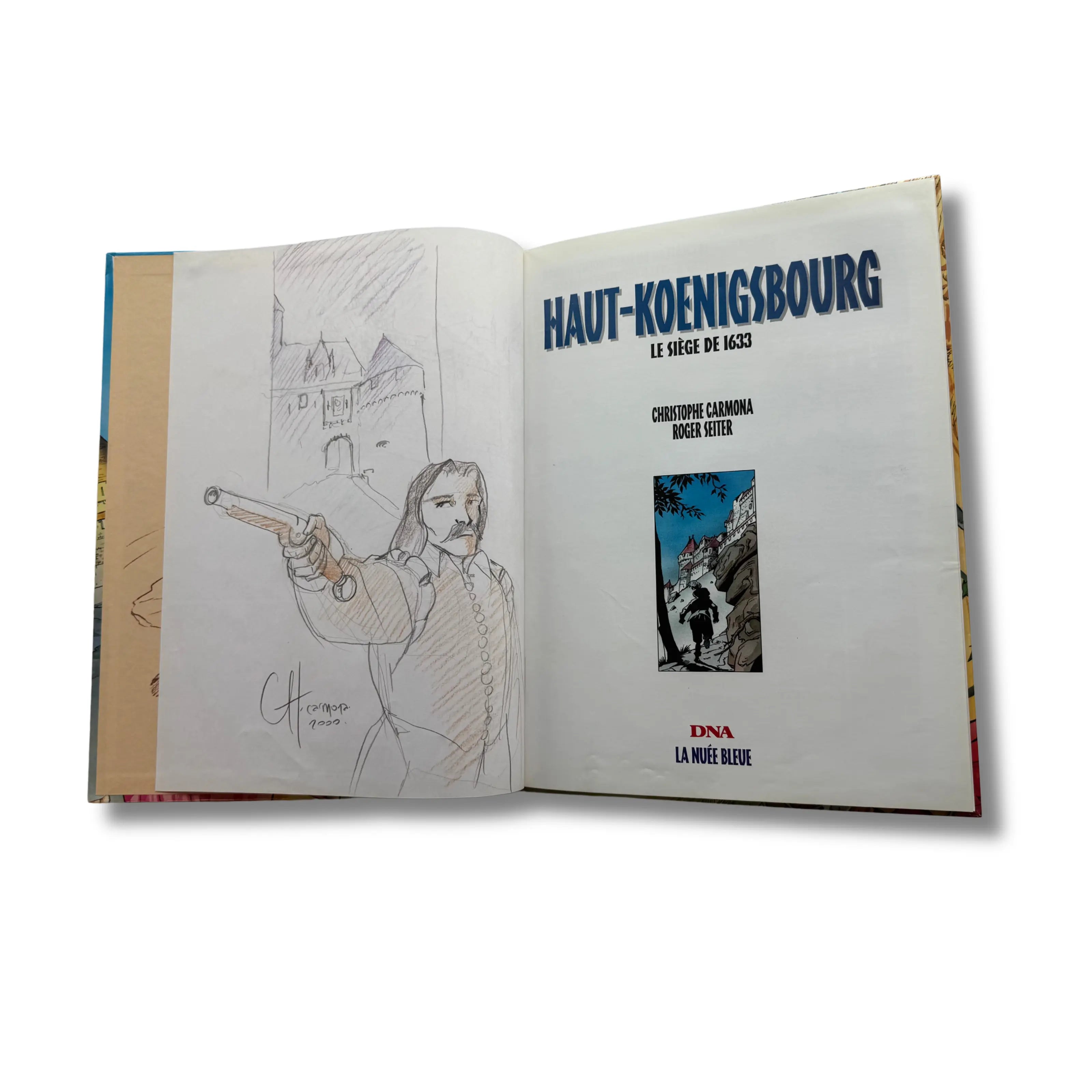 Haut-Koenigsbourg - Dédicace de Carmona - EO 2000