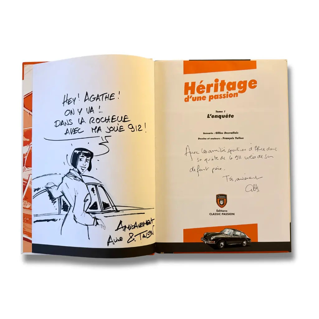 Héritage d'une passion - Dédicace : Tallon - EO 2021