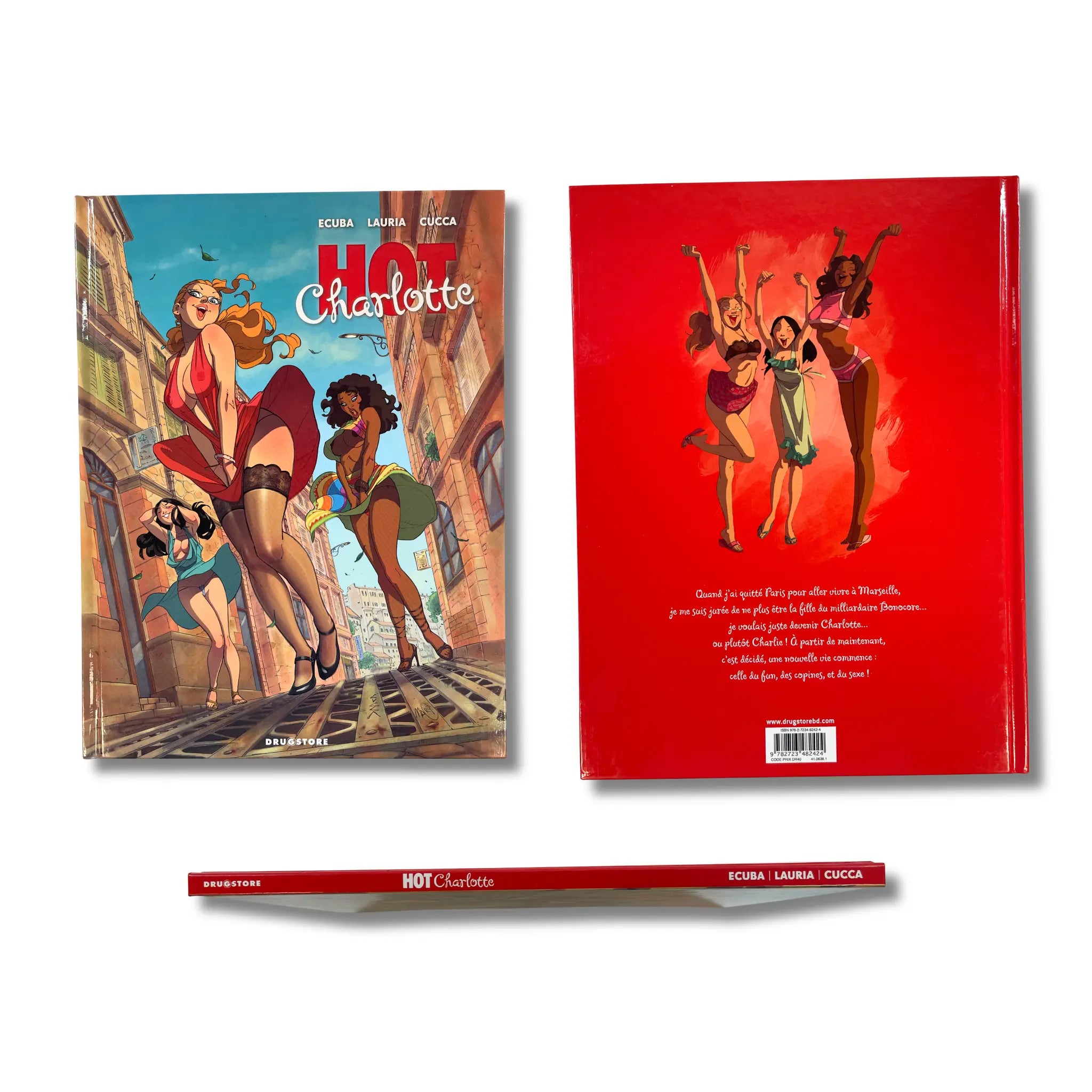 Hot Charlotte – dédicace signée par Vincenzo Cucca  avec ex-libris signé – EO 2012