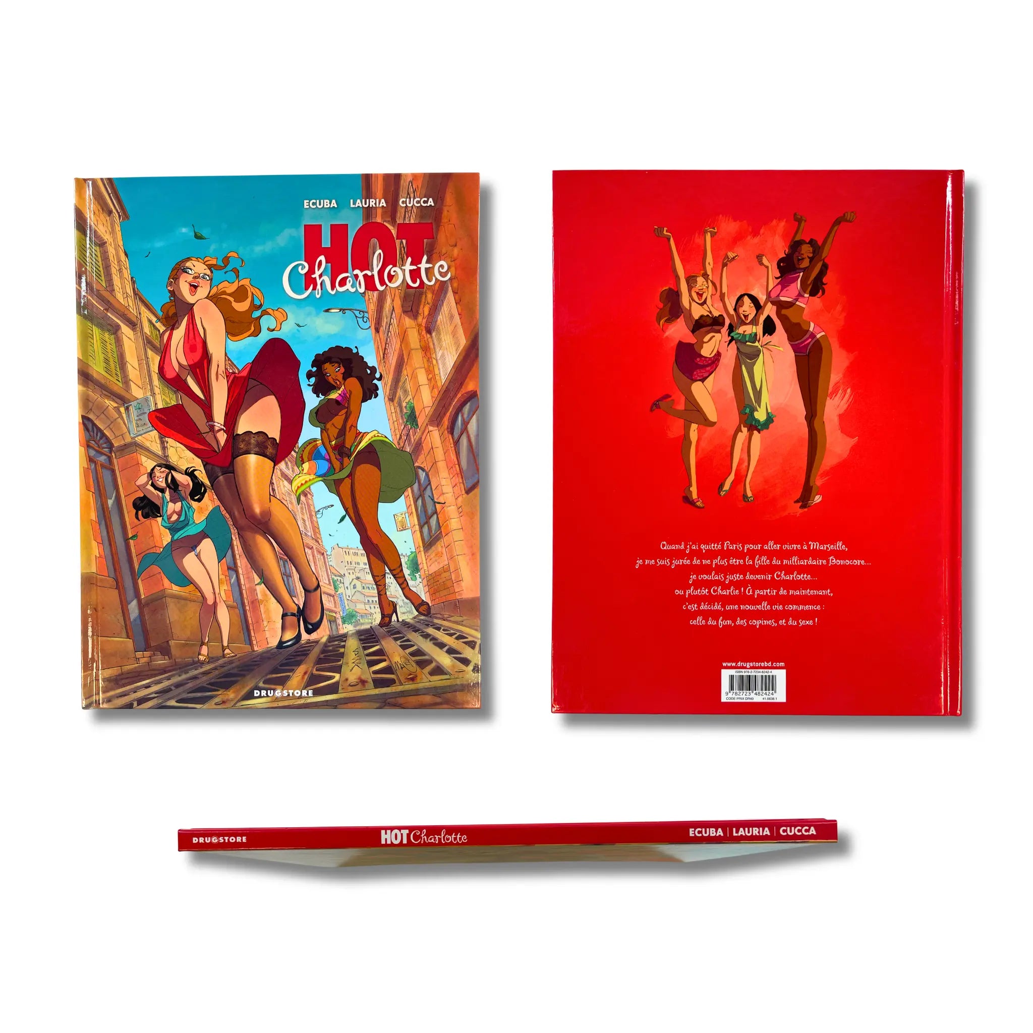 Hot Charlotte – dédicace signée par Vincenzo Cucca  avec ex-libris signé – EO 2012
