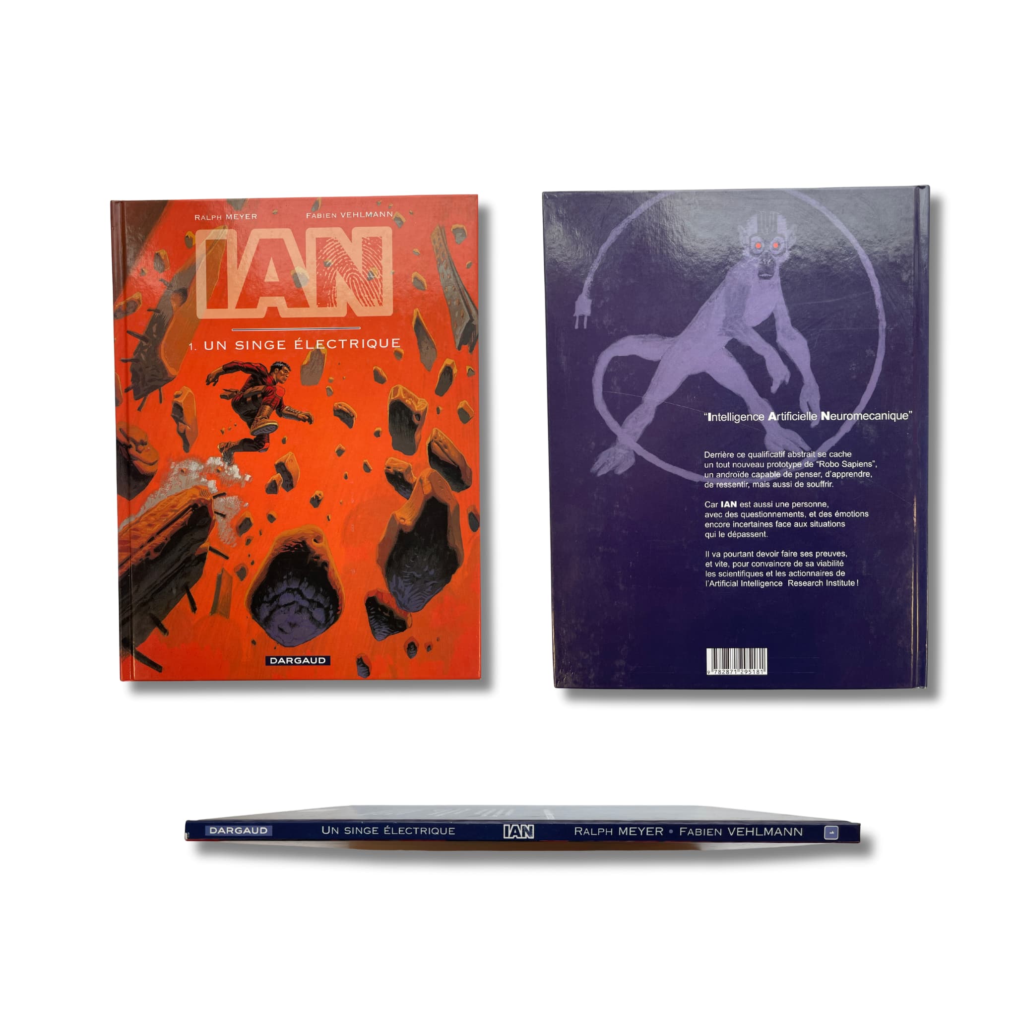 IAN – tomes 1 et 2 - Dédicace de Meyer - EO 2003-2004