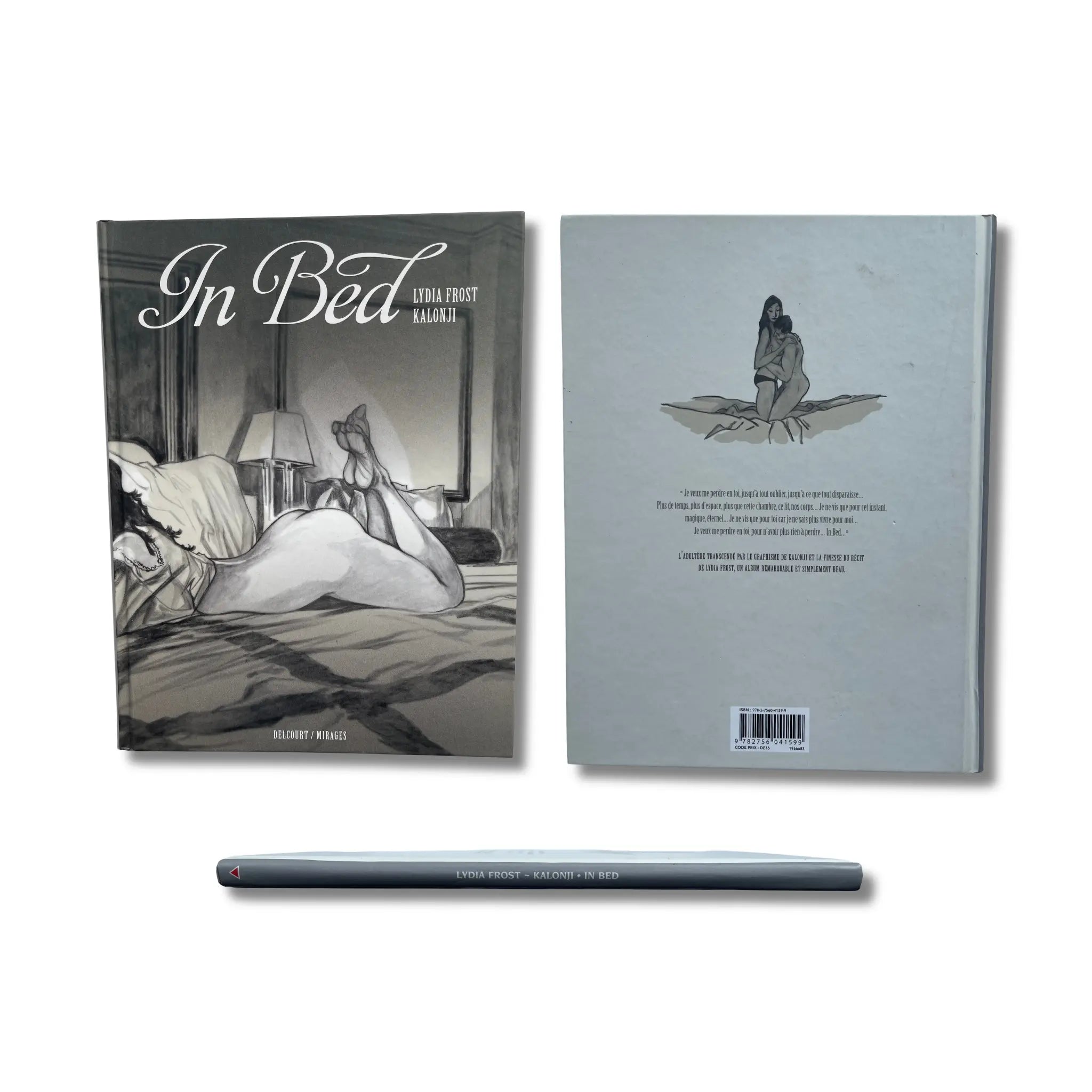 In Bed, dédicace, signée par Kalonji — EO 2014
