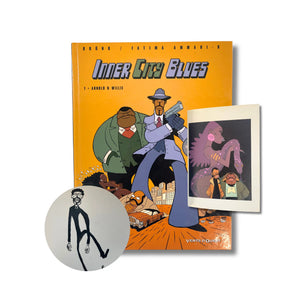 Inner City Blues – 1 : Arnold et Willie — dédicace, signée par Brüno avec ex-libris — EO 2003