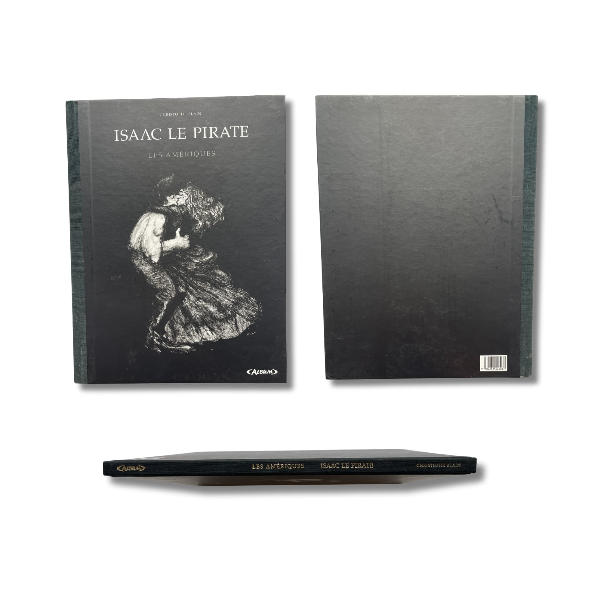 Isaac le pirate - 1. Les amériques, dédicace signée par Christophe blain avec ex-libris — EO 2005