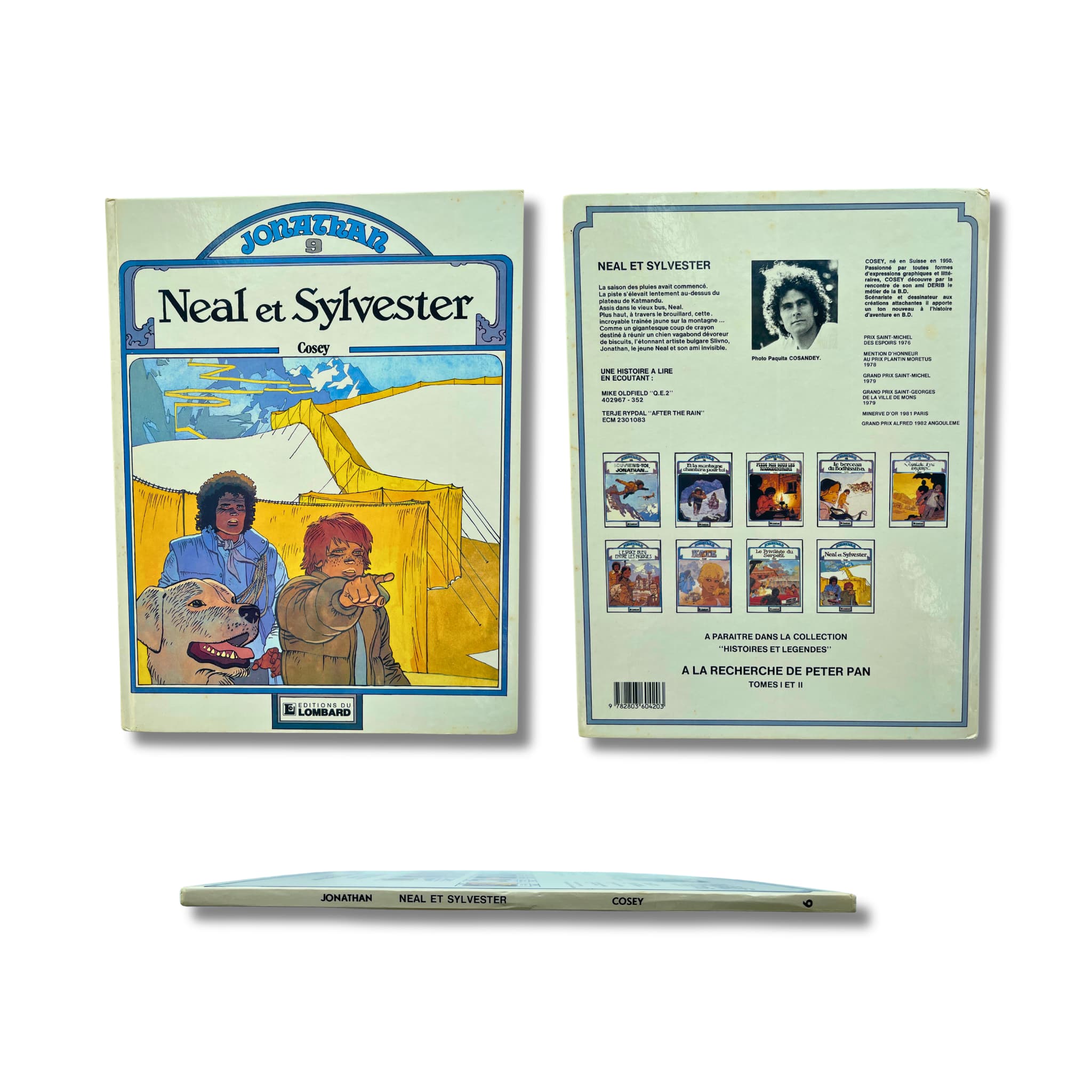 Jonathan - T9. Neal et Sylvester – dédicace signée par Cosey avec ex-libris signés – EO 1983