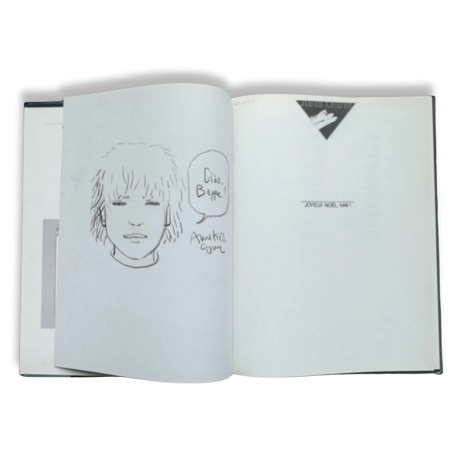 Joyeux Noël, May - Dédicace de Cosey avec Ex-libris - EO 1995