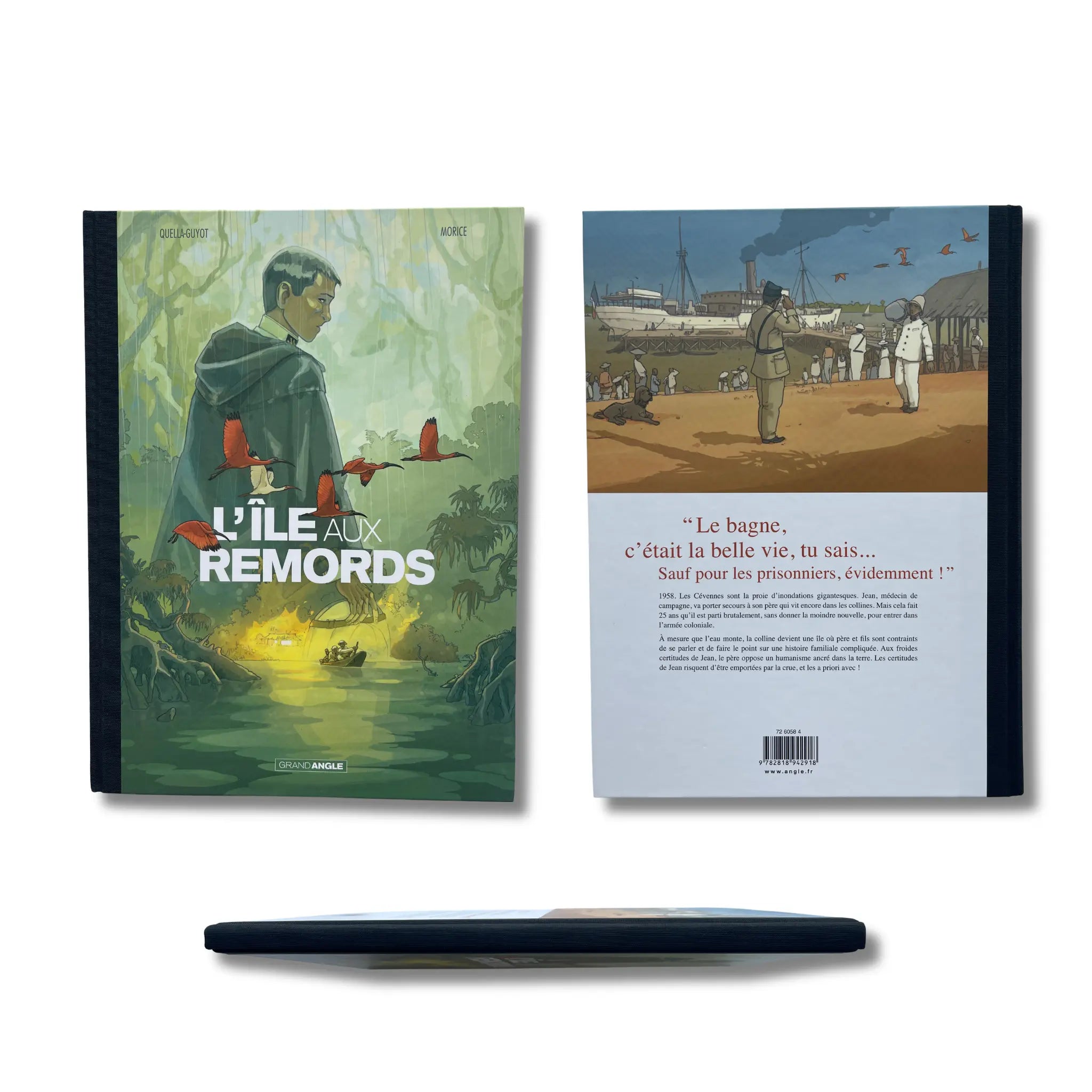 L'Île aux remords - Édition spéciale, dédicace, signée par Morice Tirage Limité — EO 2017