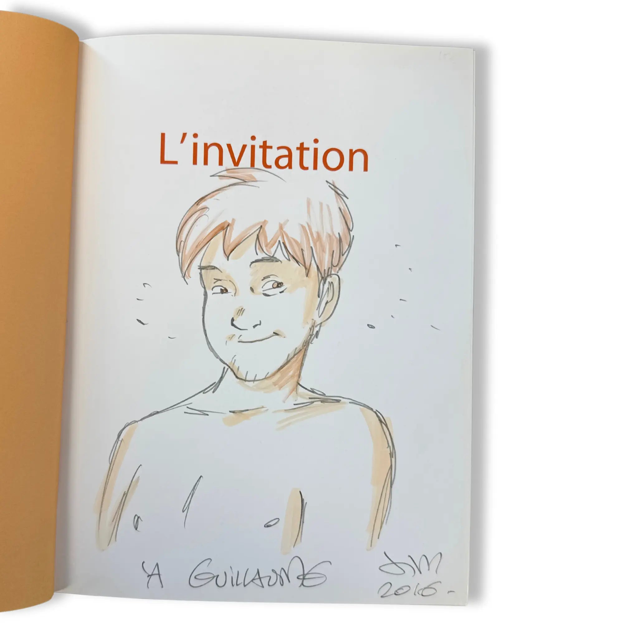 L'invitation -  dédicace de Jim , EO 2010