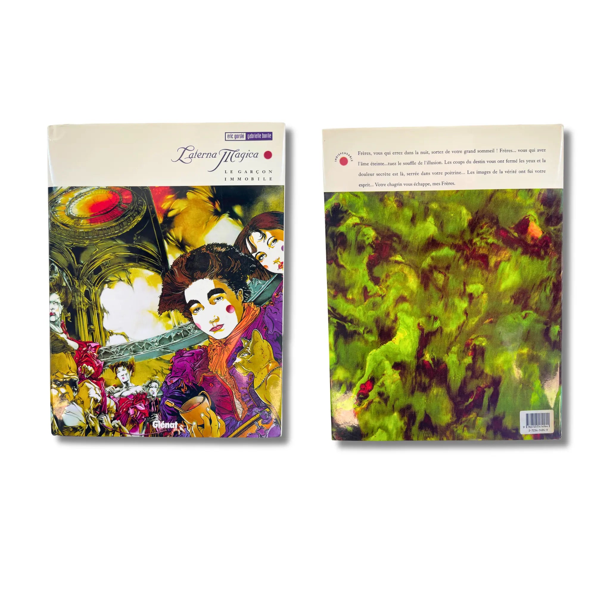 Laterna Magica - T1 et 2, dédicace, signée par Éric Gorski, ex-libris - EO