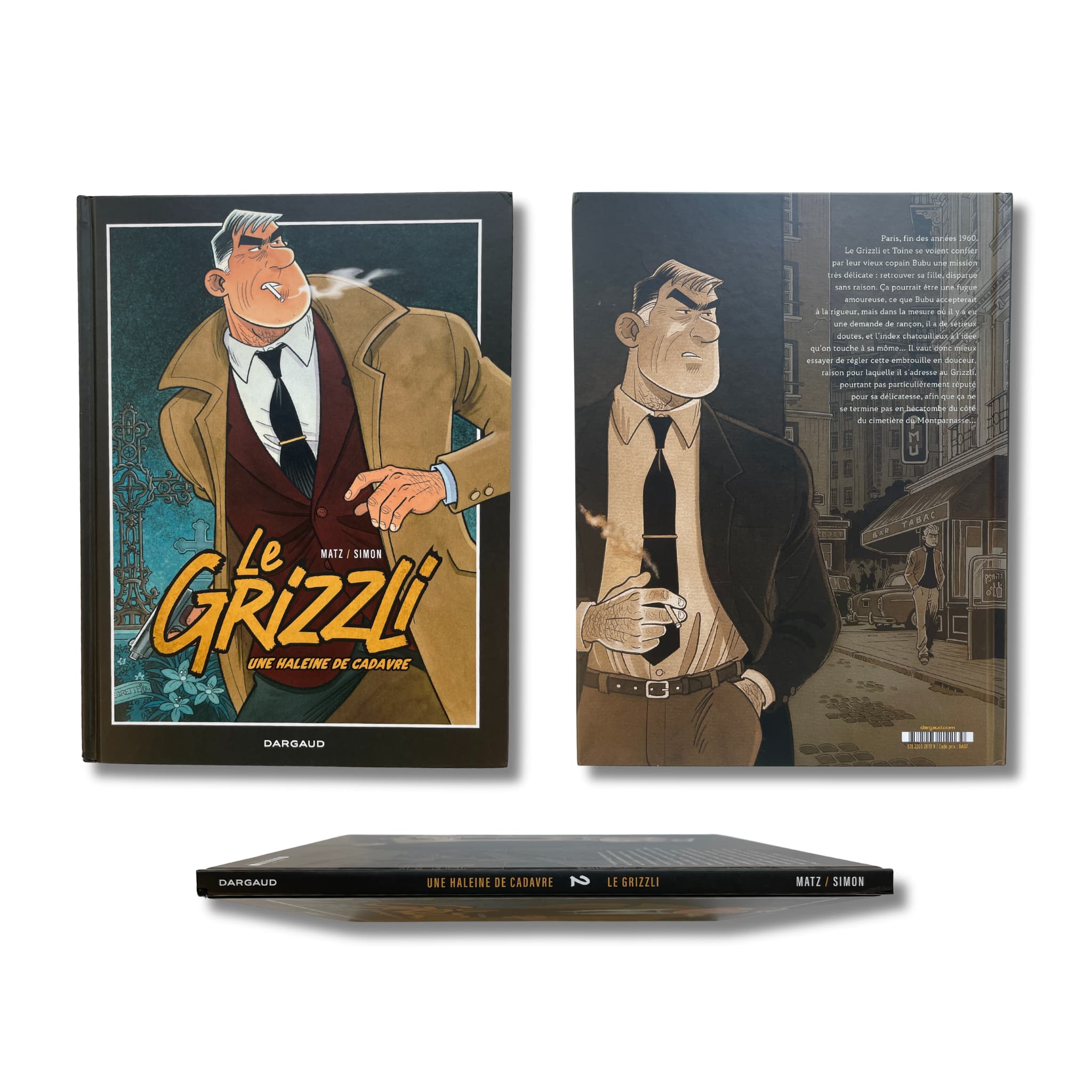 Le Grizzli - intégrale tomes 1 et 2 - avec deux dédicaces de Simon et deux ex-libris signés - EO 2023-2025