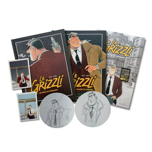 Le Grizzli – Intégrale tomes 1 et 2 + Le livre – Tirage limité, avec deux dédicaces de Simon et deux ex-libris signés – EO 2023-2025