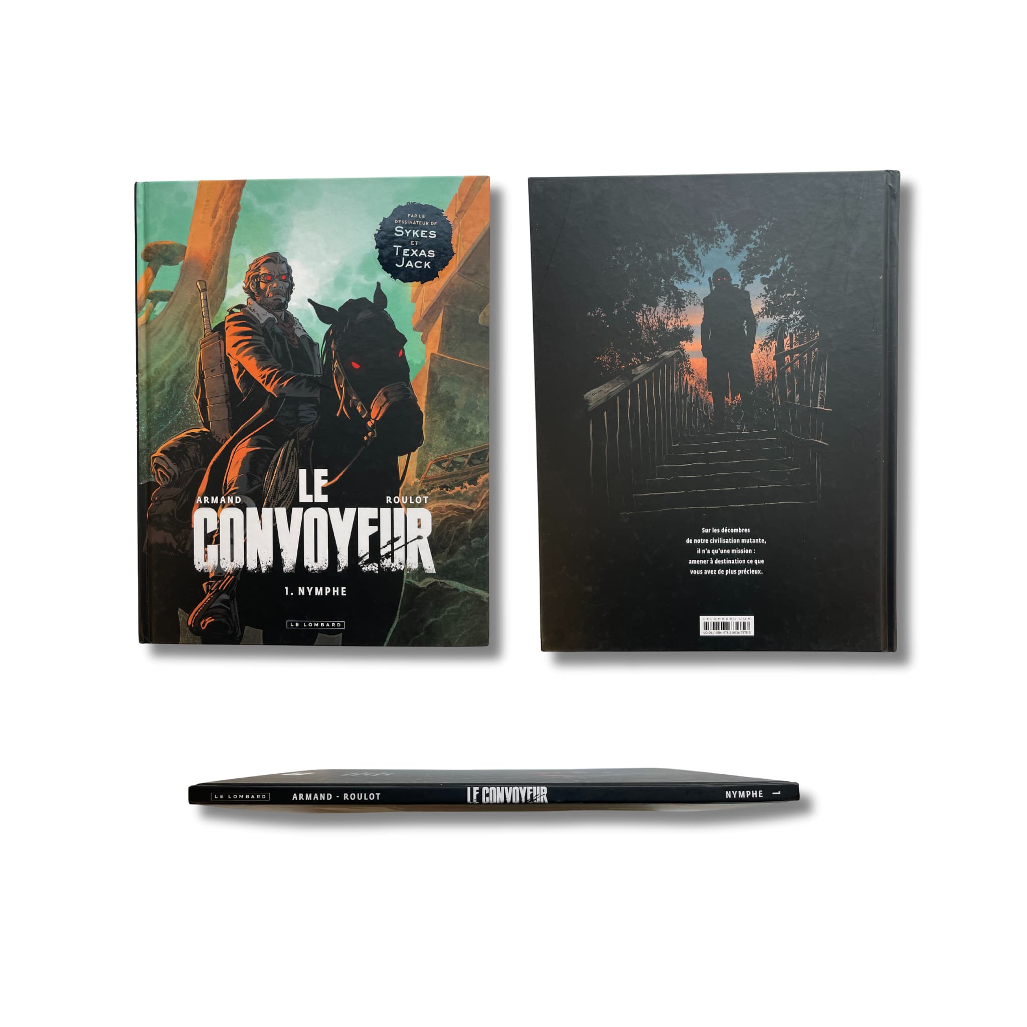 Le Convoyeur - 1. Nymphe, avec dédicace de Armand et ex-libris signés — EO 2020