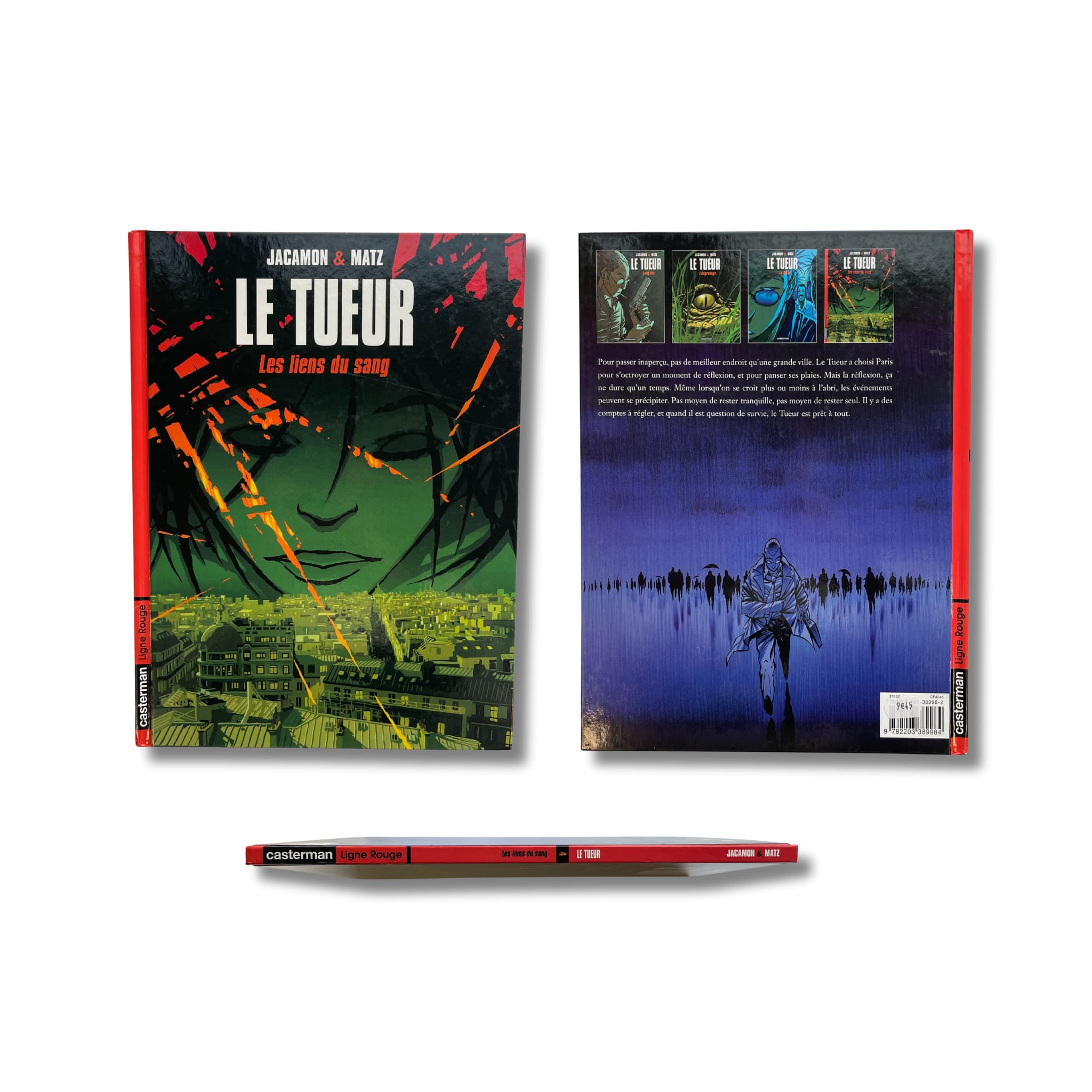 Le Tueur, avec dédicace de Jacamon et ex-libris signés — EO 2002