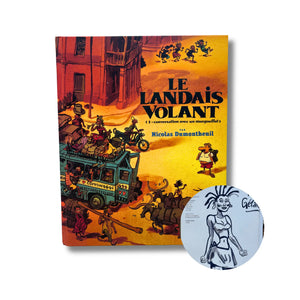 Le landais volant - 1. Conversation avec un margouillat, dédicacé et signé par Dumontheuil — Édition originale 2009