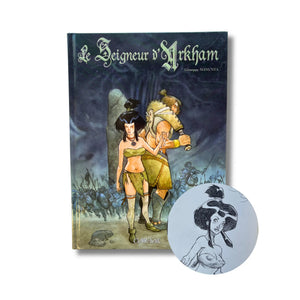 Le seigneur d'Arkham, dédicace, signée par Giuseppe Manunta — EO 2008