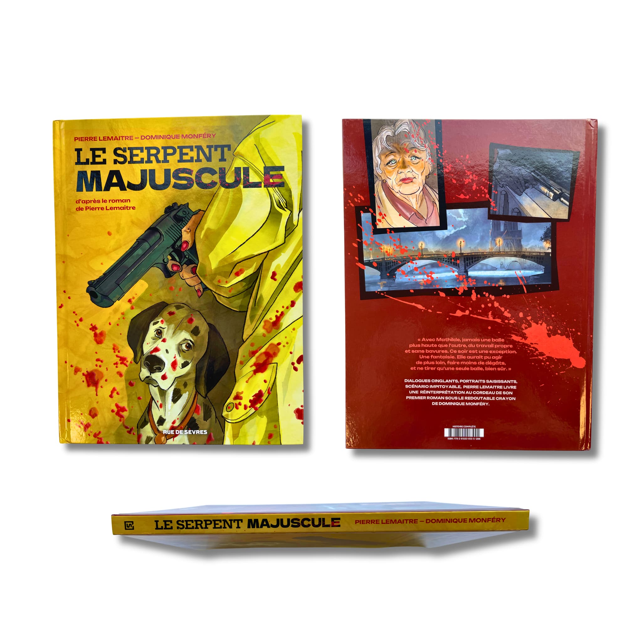 Le Serpent Majuscule – dédicace signée par Dominique Monféry – EO 2025