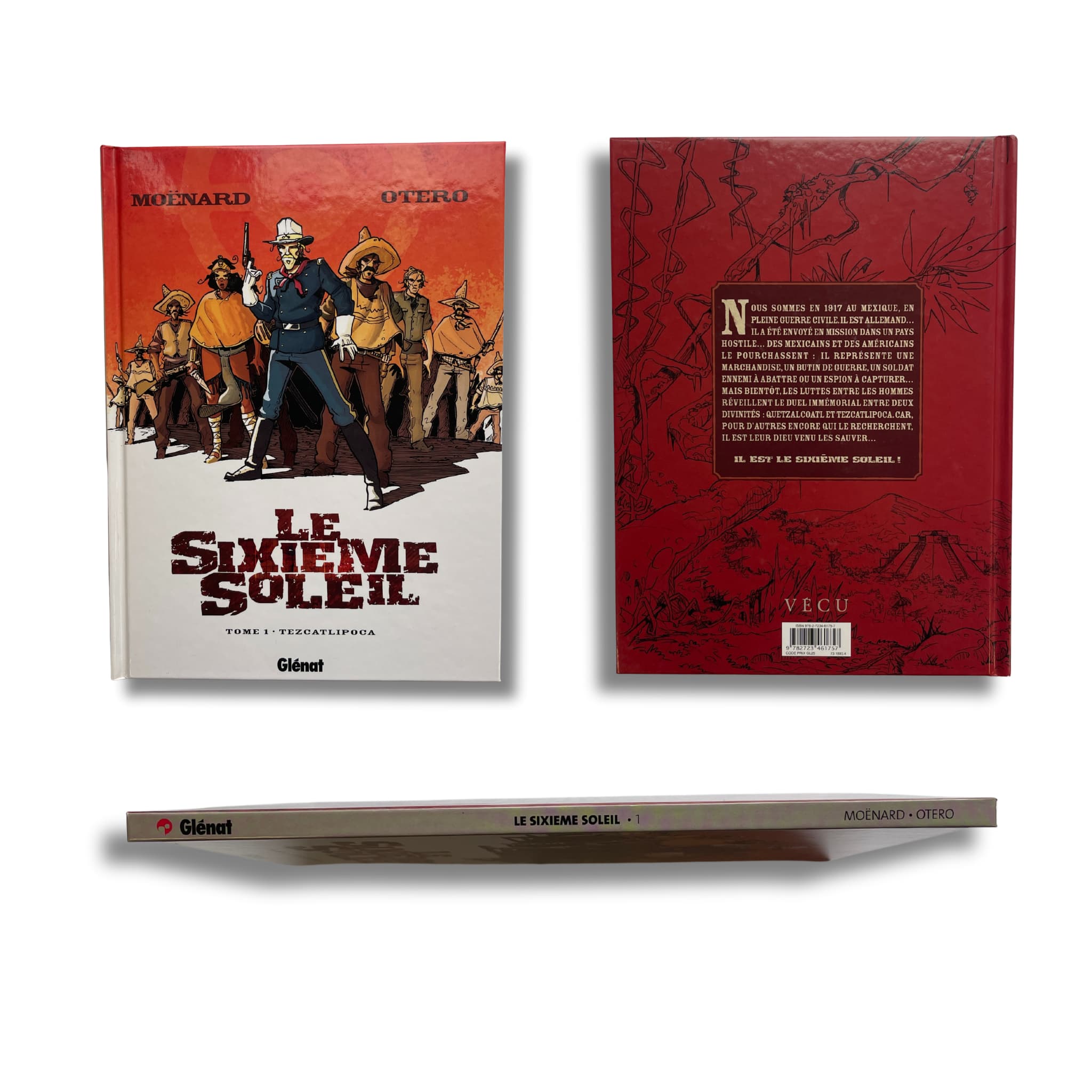 Le sixieme soleil - 1. Tezcatlipoca - Dédicace de Otéro - EO 2008