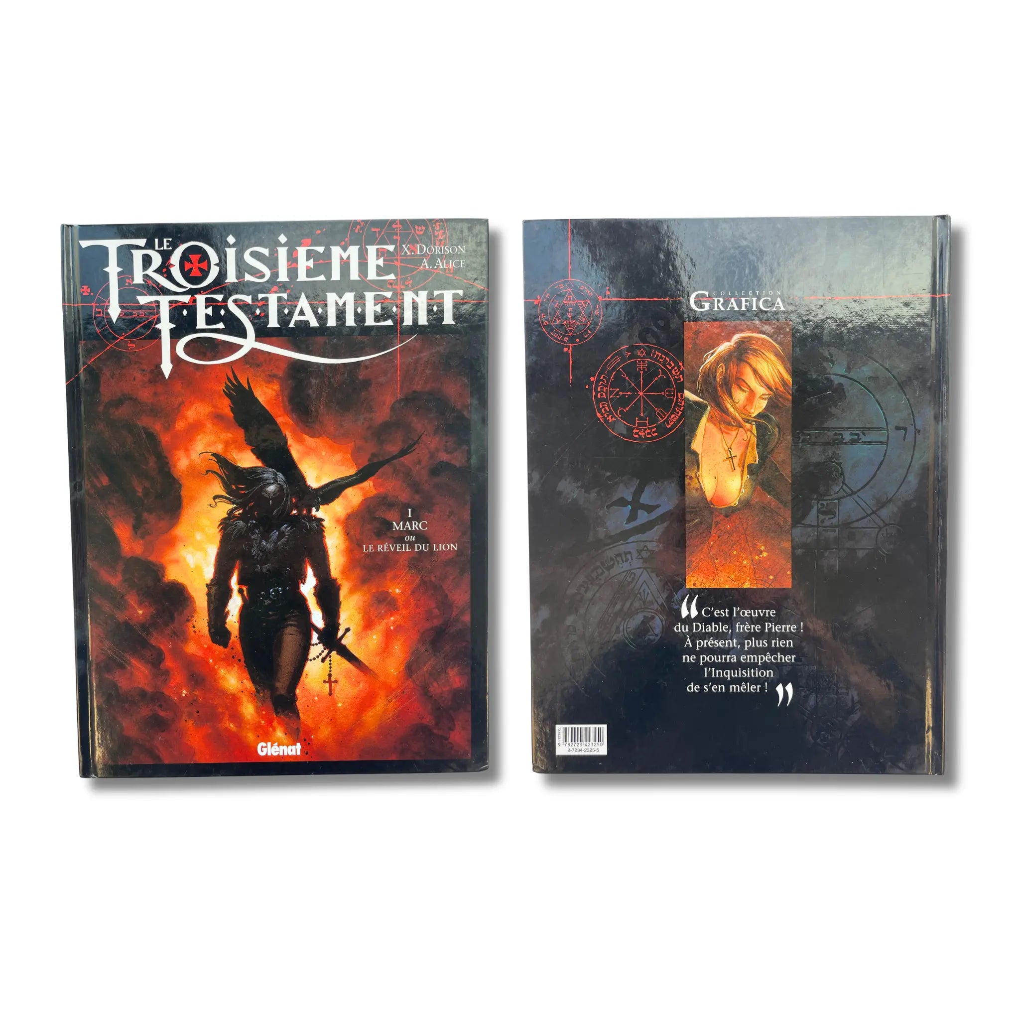 Intégrale Le Troisième Testament – T. 1 à 4, dédicace, signée par Alex Alice avec trois ex-libris numéroté — EO 1997-2003