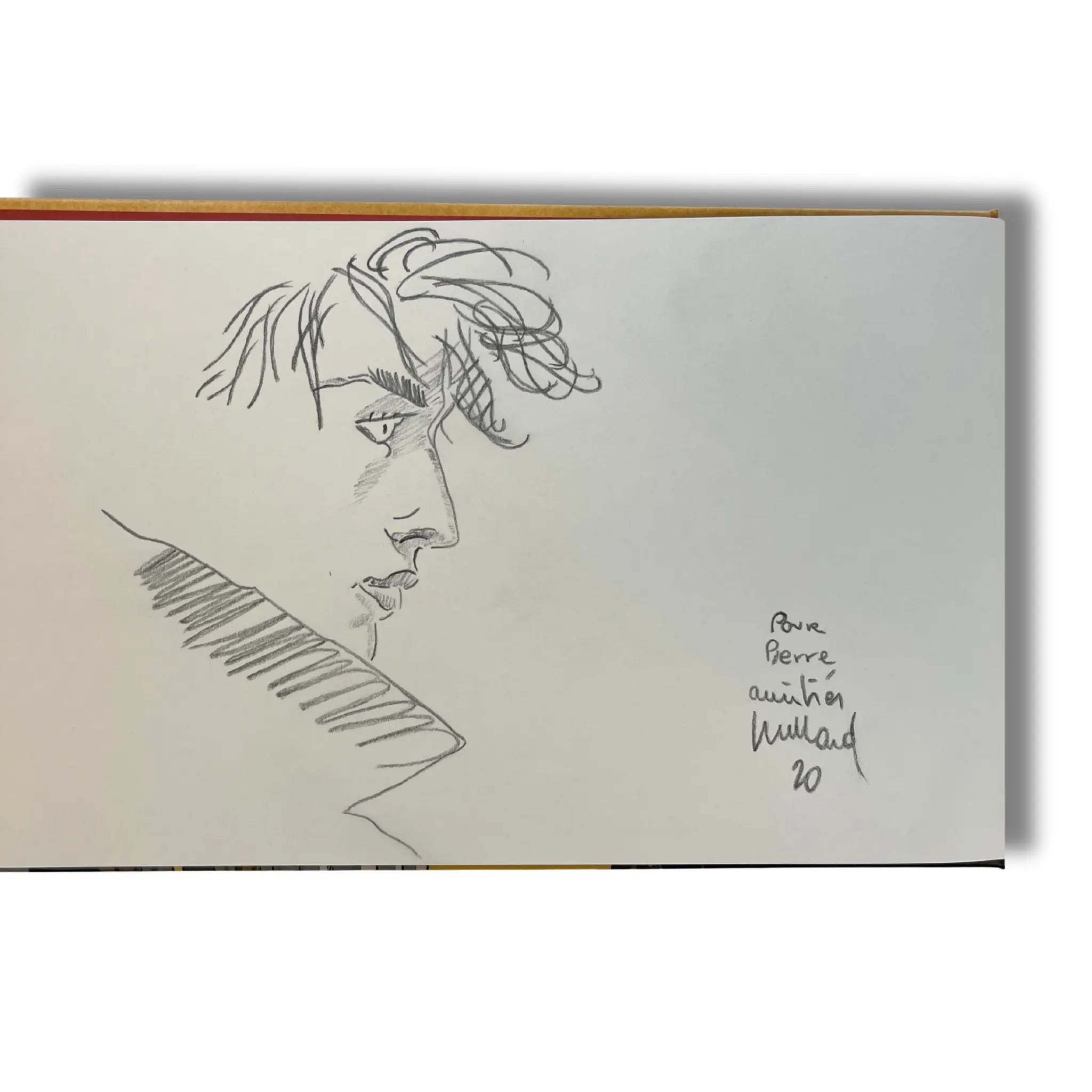 Léna dans le brasier - Dédicace de Juillard avec ex-libris signé - FORMAT ITALIENNE , TIRAGE LIMITE 4000 EX- EO 2020