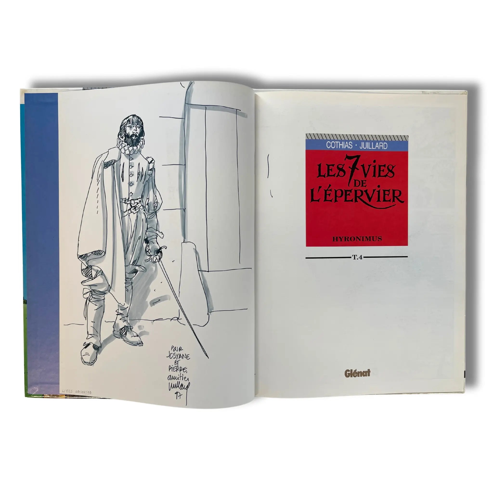 Les 7 vies de l'épervier Tome 1 à 7 - 7xDédicace de Juillard