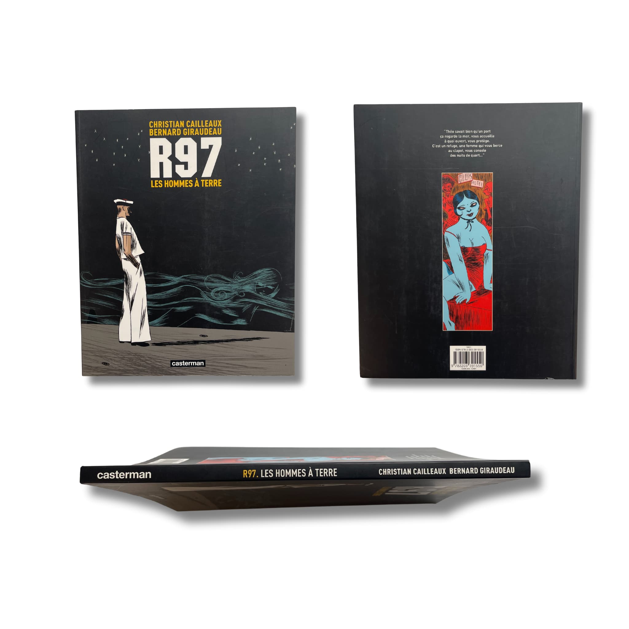 R97 - Les hommes à terre - Dédicace de Cailleaux - EO 2008