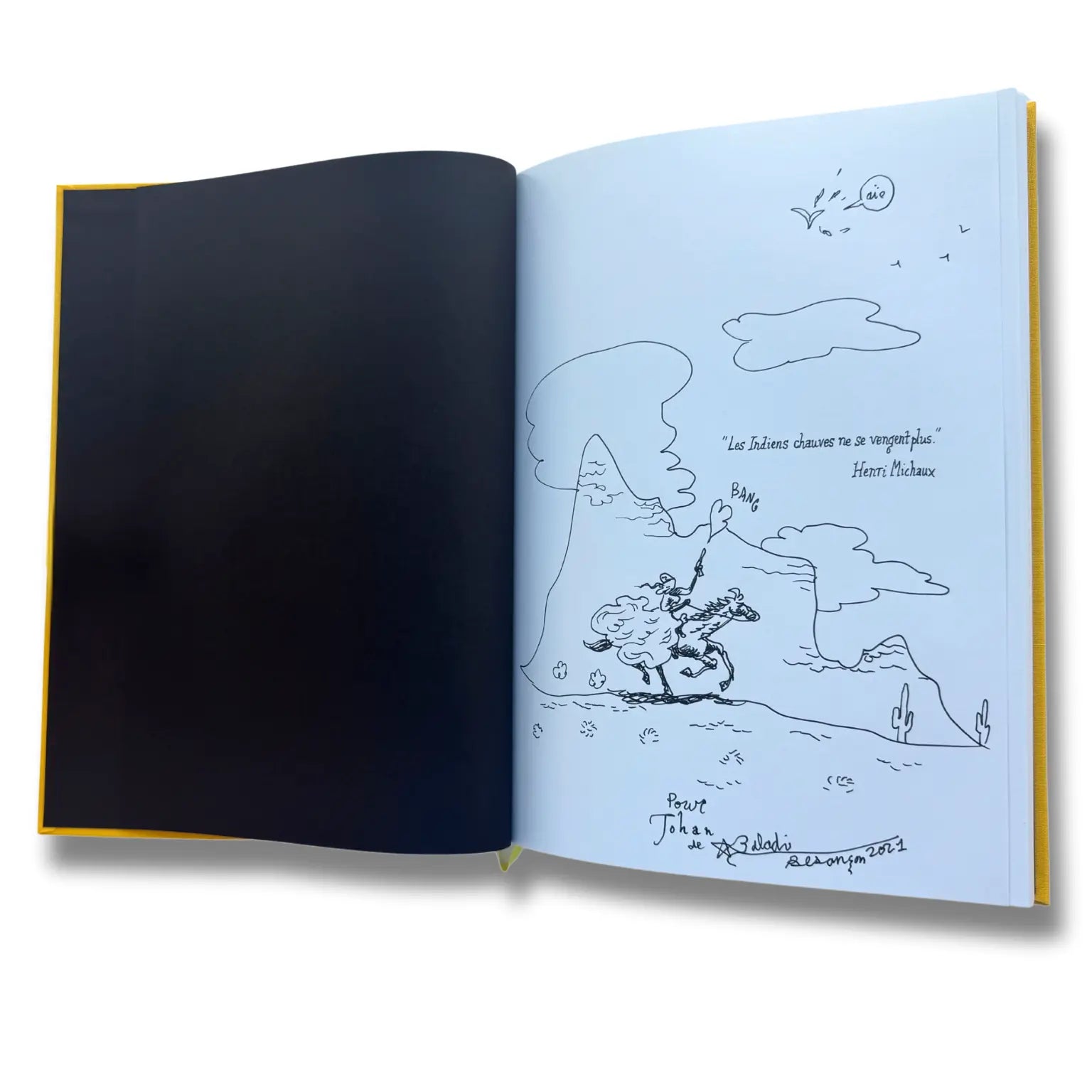 Revanche – Album dédicacé par Baladi, EO 2021