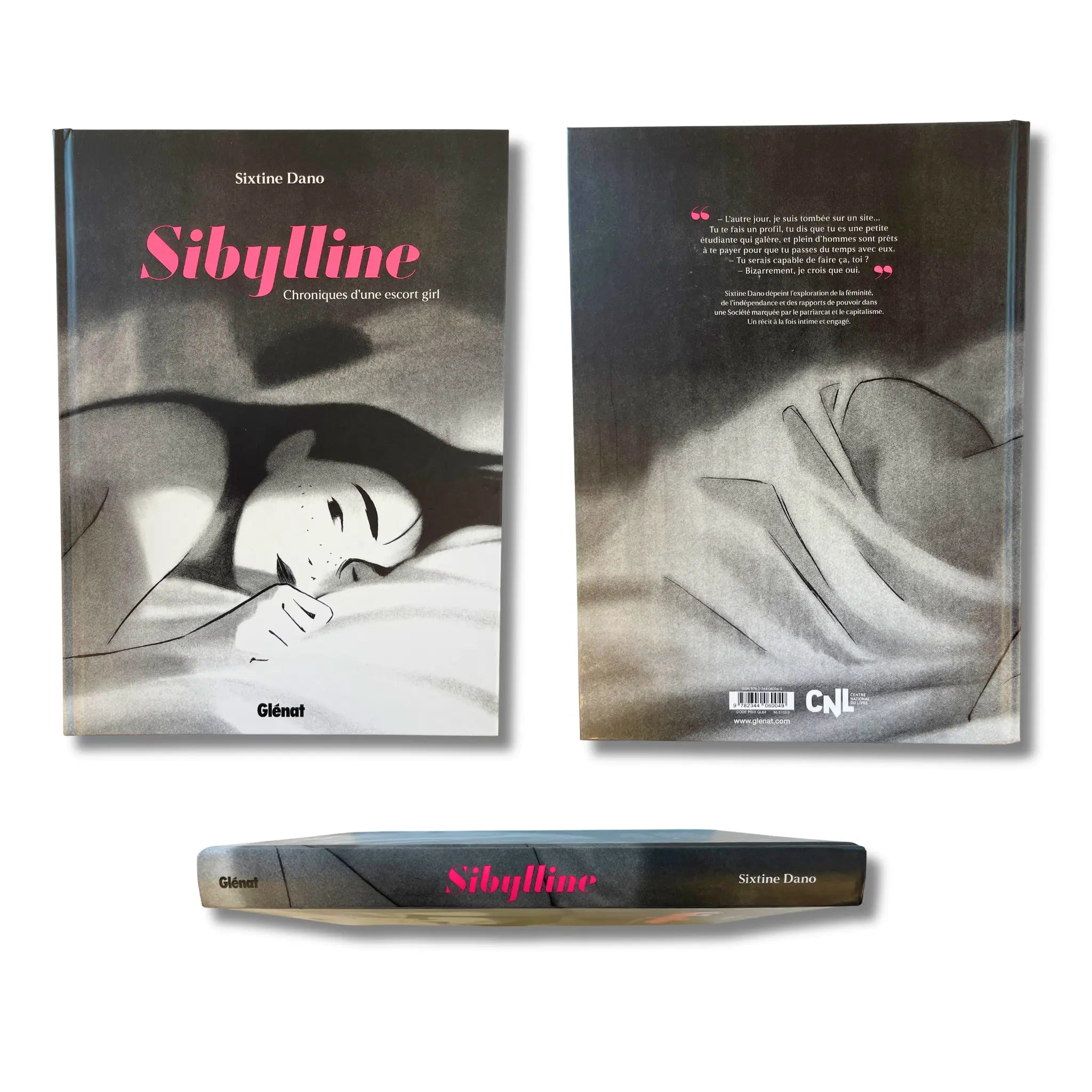 Sibylline, chroniques d'une escort girl, dédicace, signée par Sixtine Dano avec tote bag — EO 2025